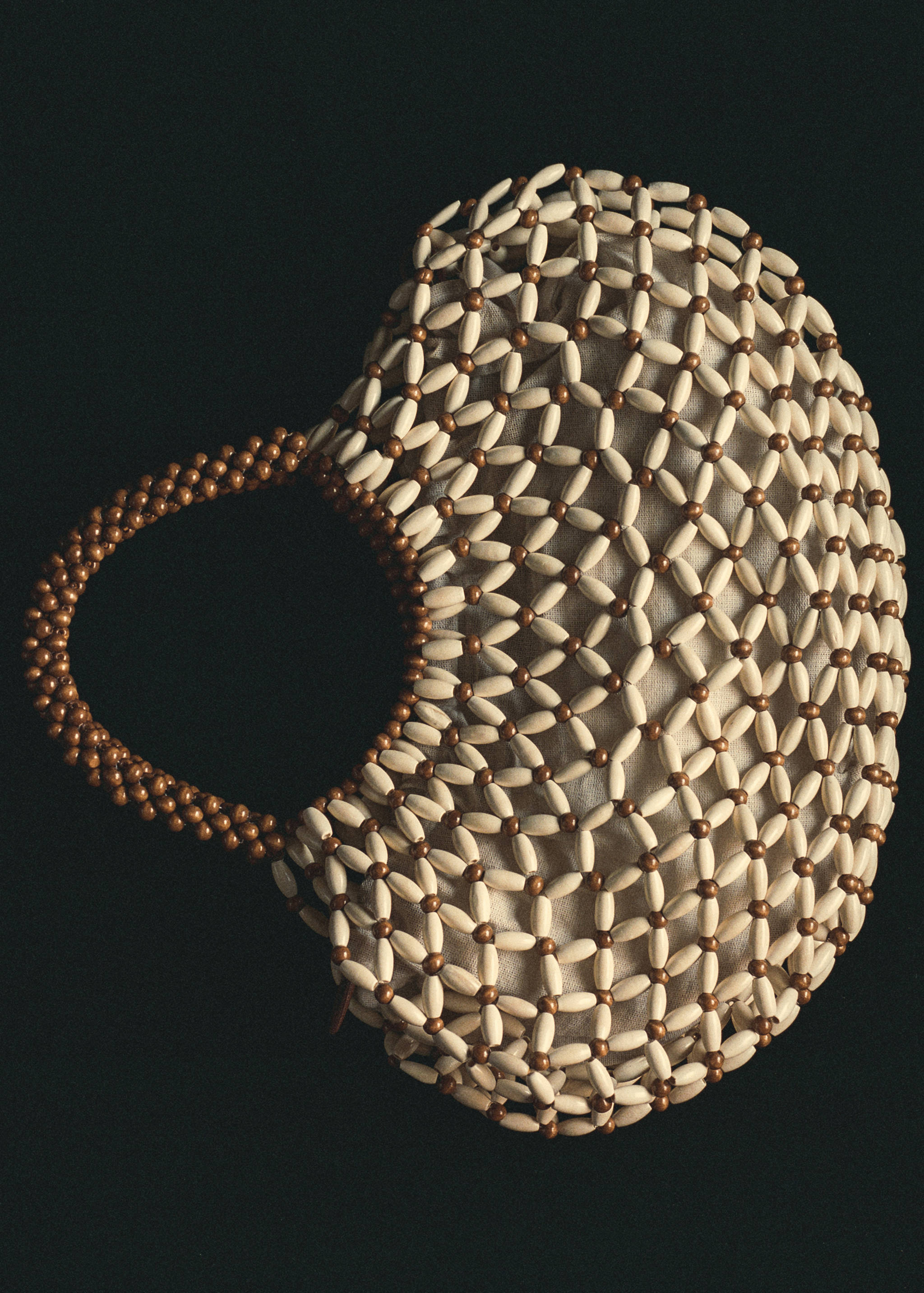 Wooden beaded shoulder bag - Details of the article 5