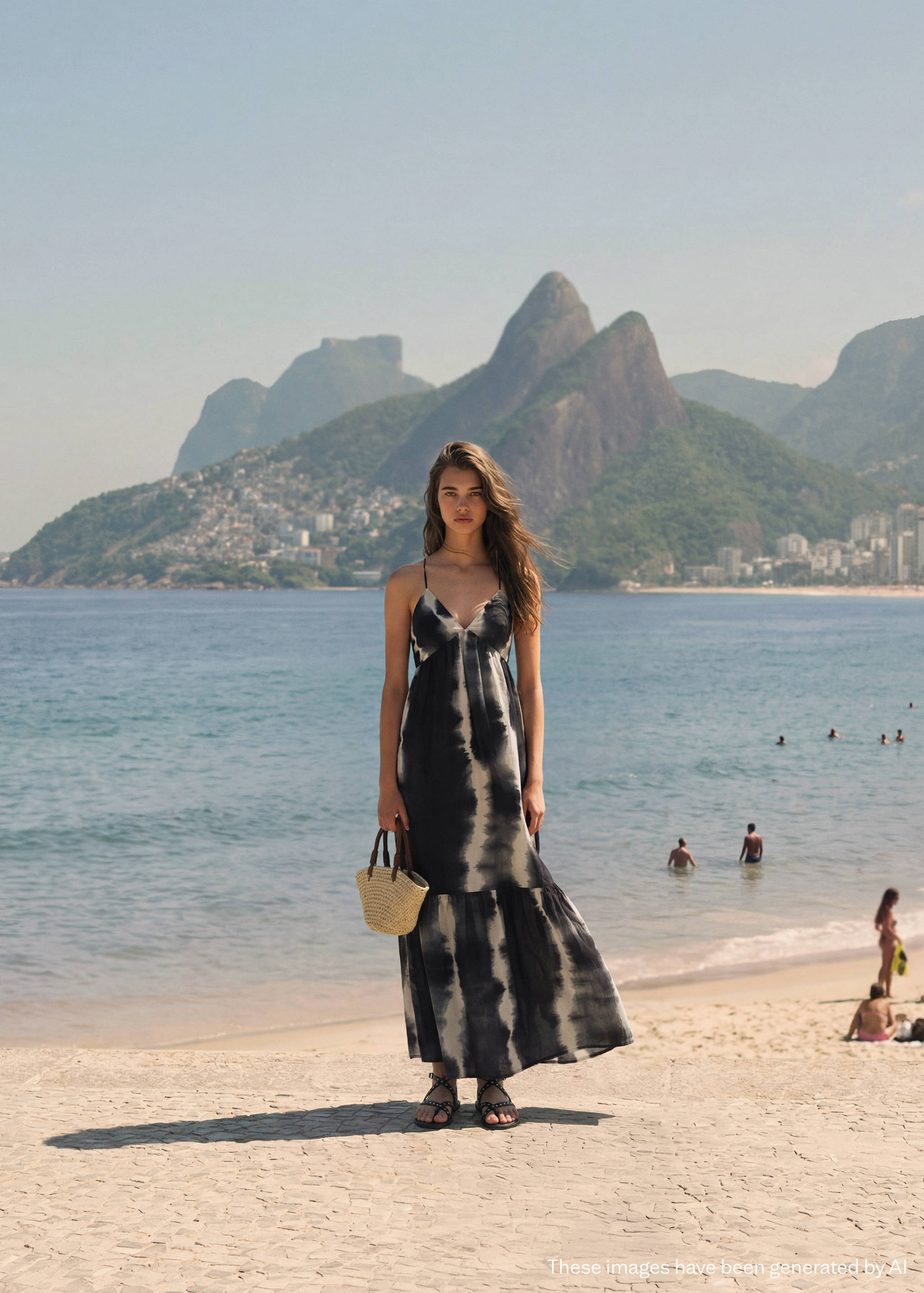 Robe longue tie-dye - Détail de l'article 2