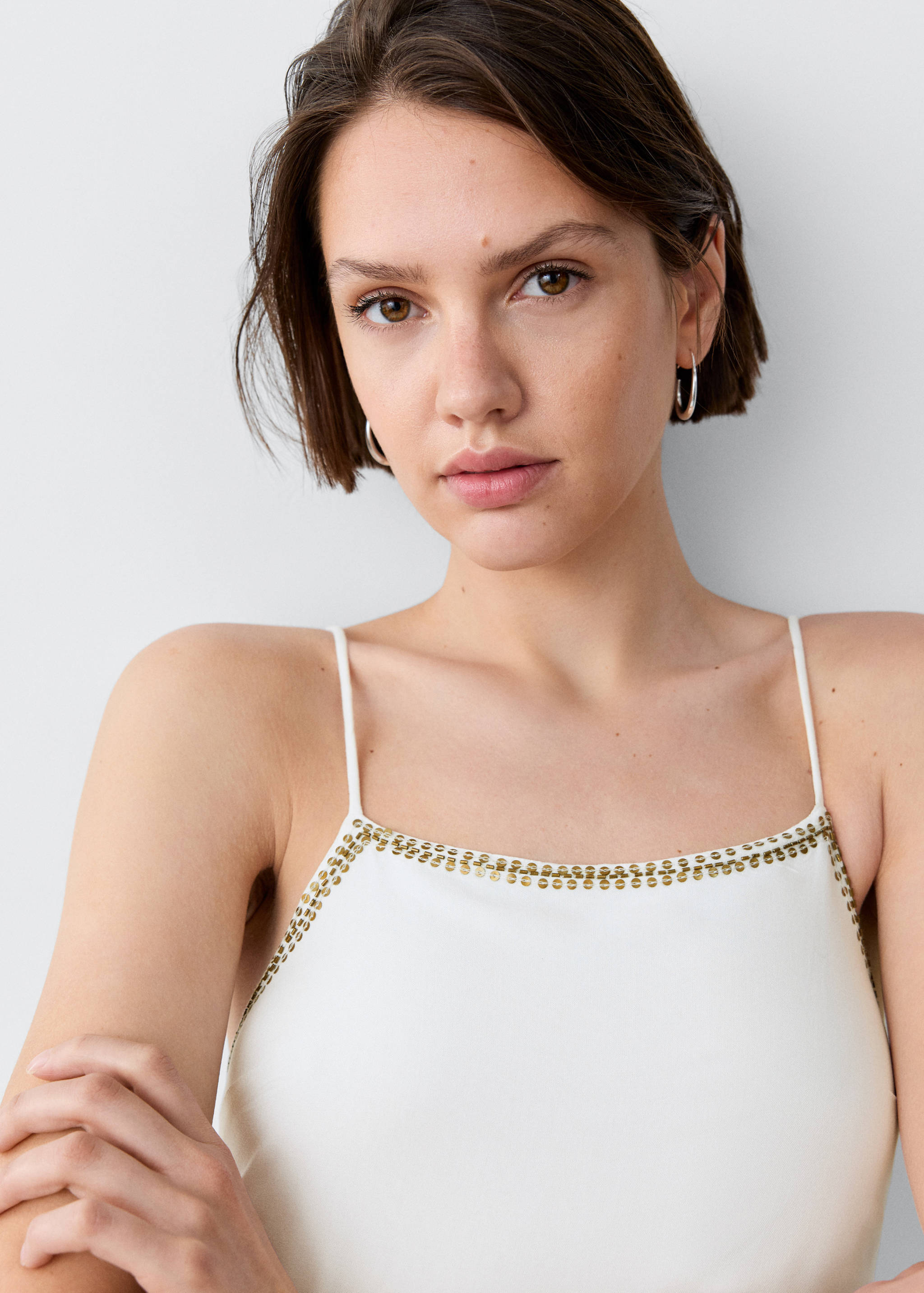 Robe à panneaux avec perles - Détail de l'article 1
