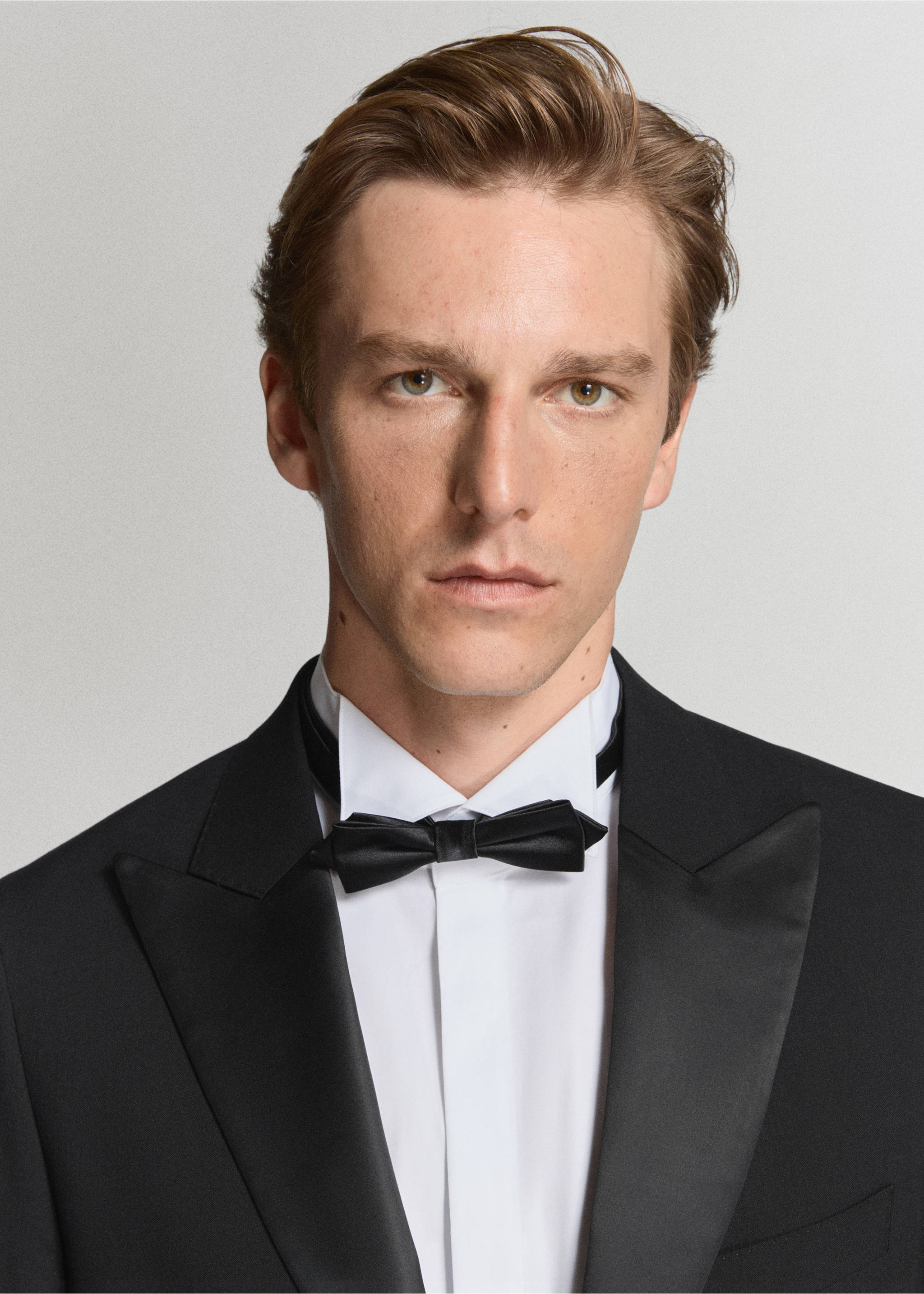 سترة سهرة ضيقة - تفاصيل المنتج 1, أسود. Ref: 27058652-00.