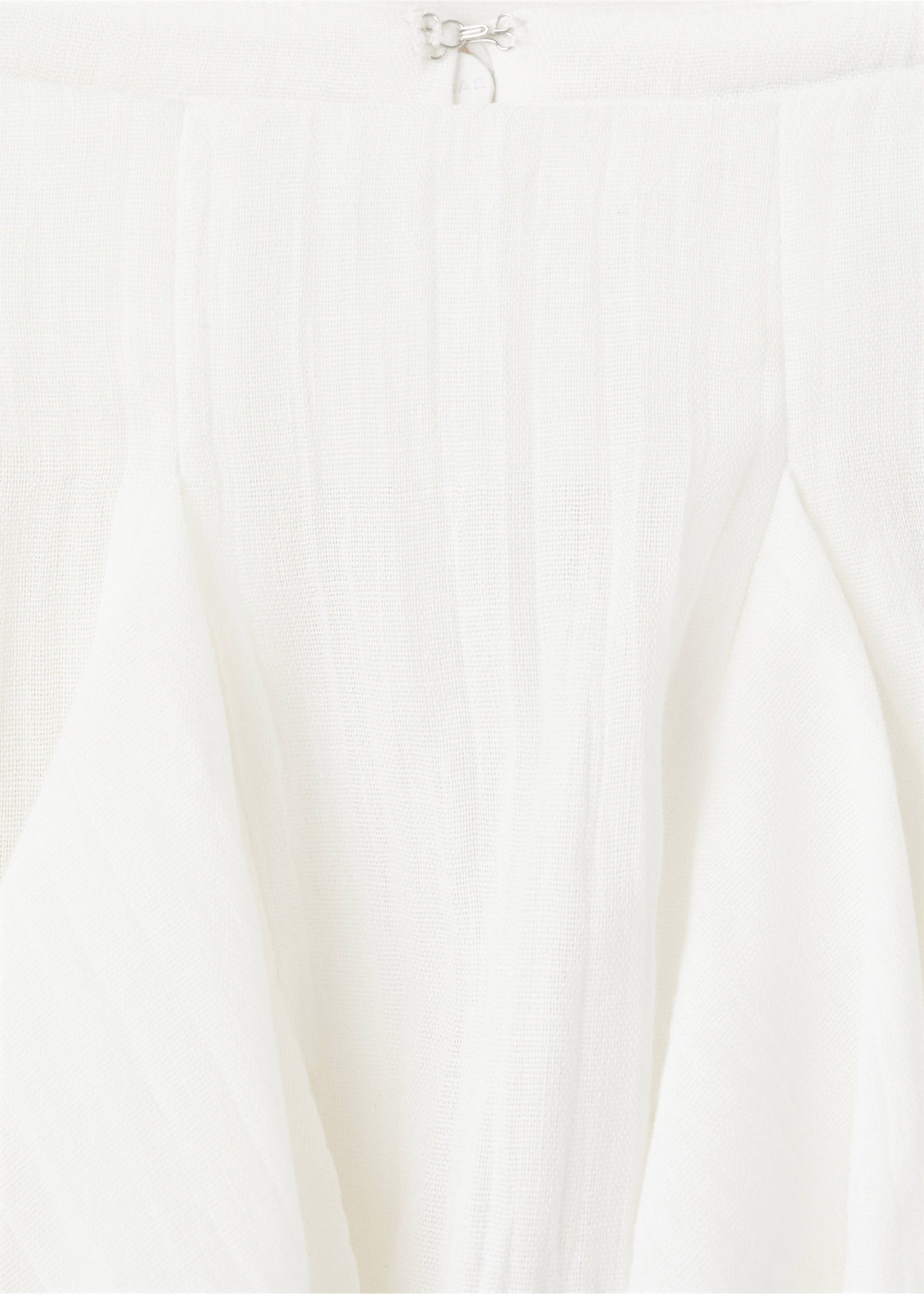 Jupe courte à volants - Détail de l'article 0, Blanc. Ref: 27058659-00.