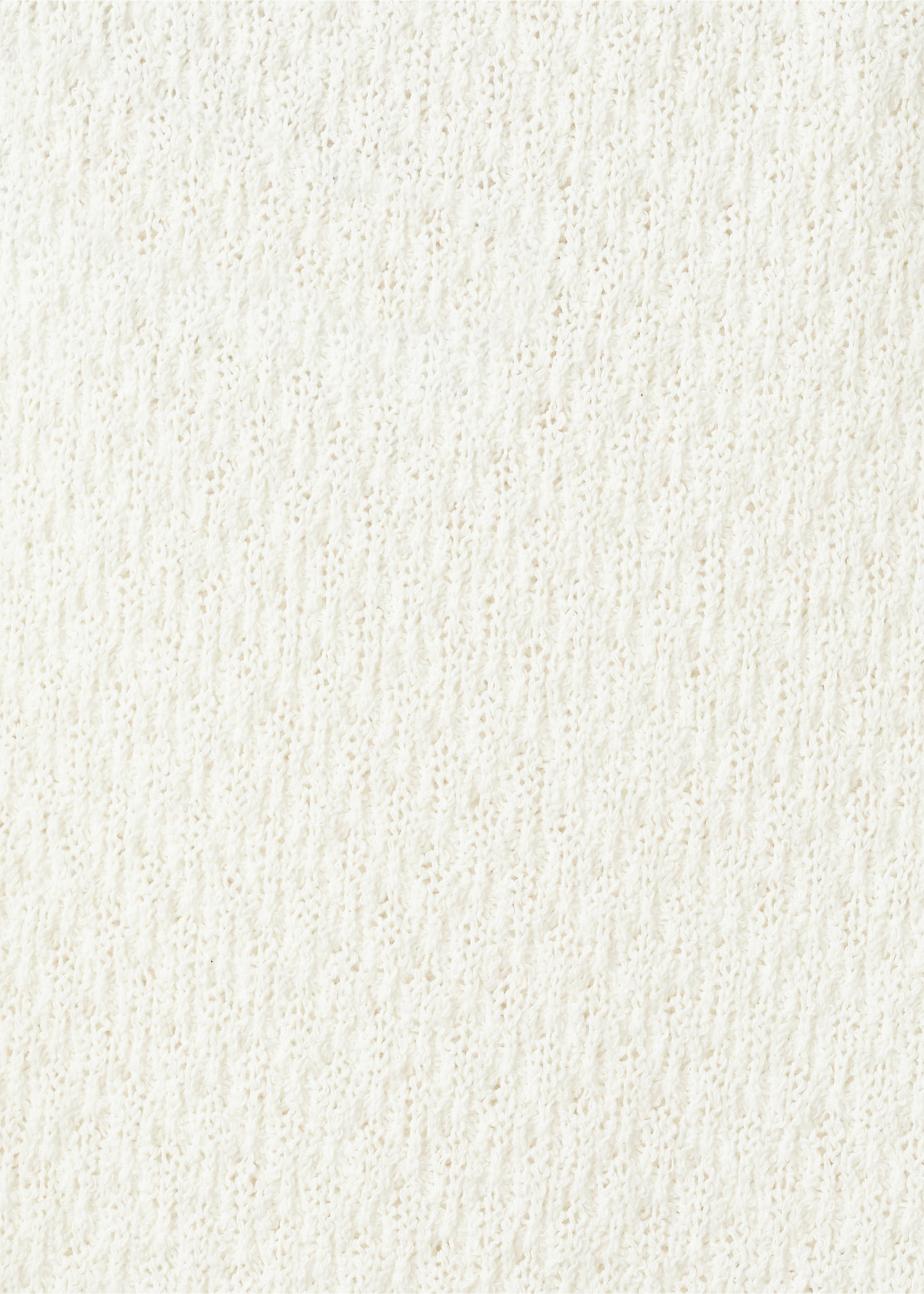 Pantalon droit maille - Détail de l'article 0, Écru. Ref: 27059056-00.