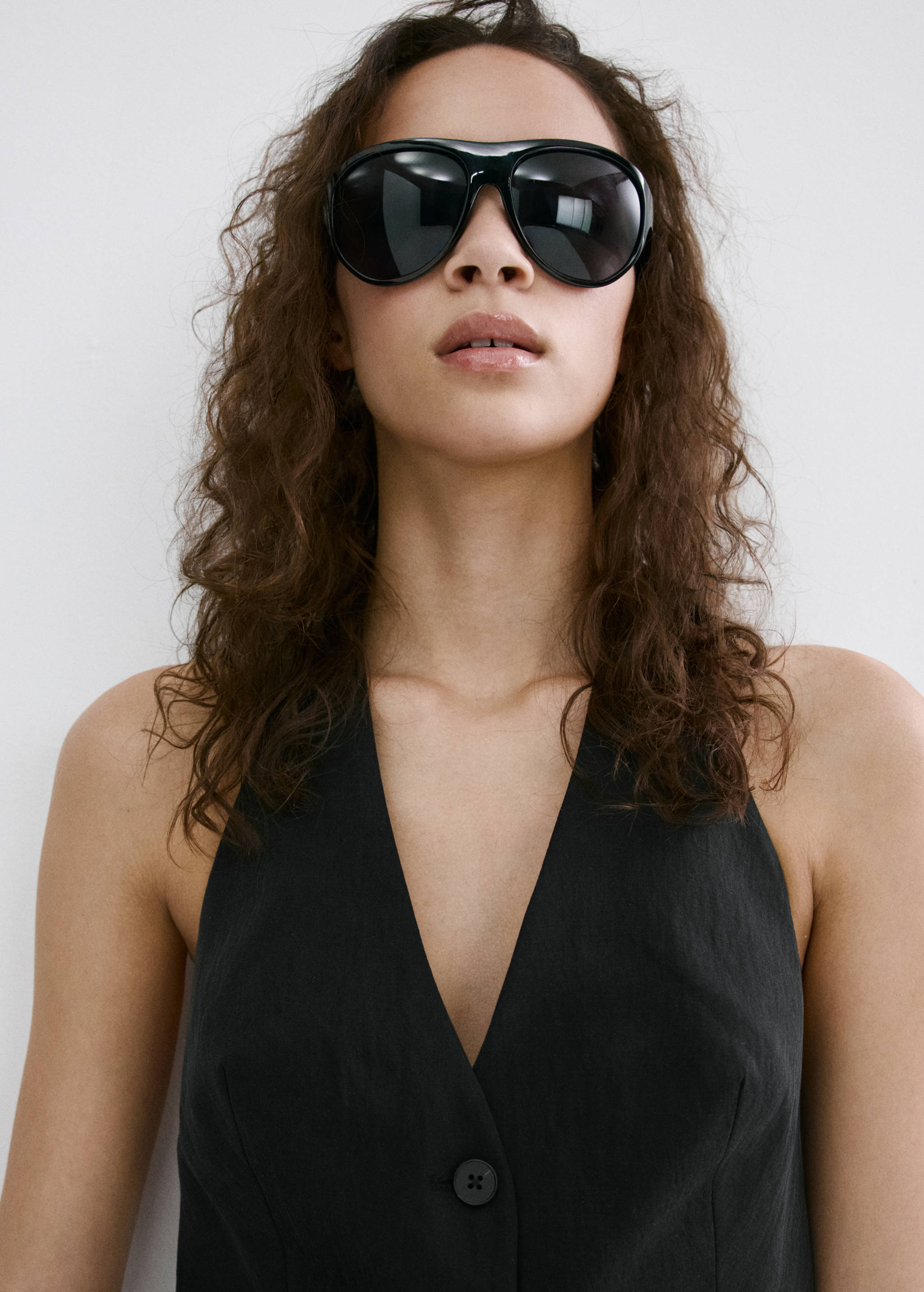 Lyocell suit waistcoat - Details of the article 1