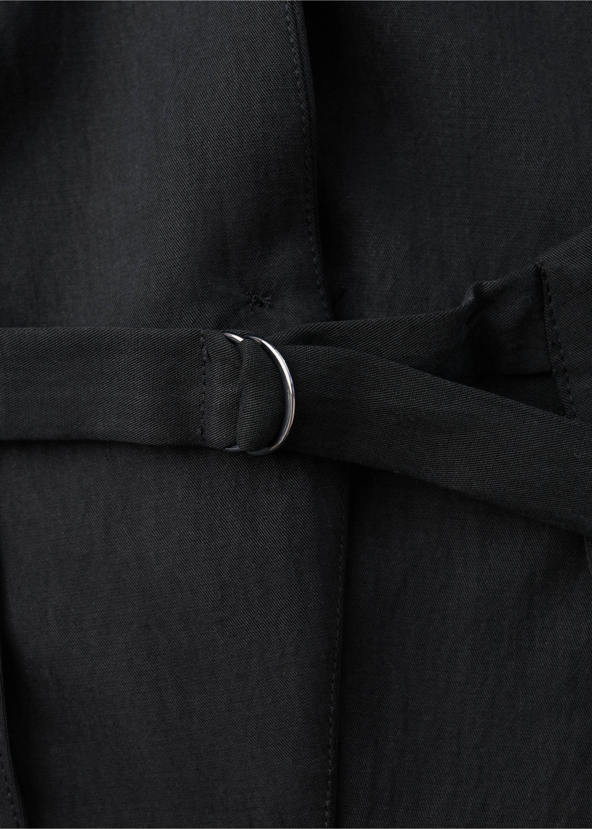 Lyocell suit waistcoat - Details of the article 0, Black. Ref: 27059061-00.