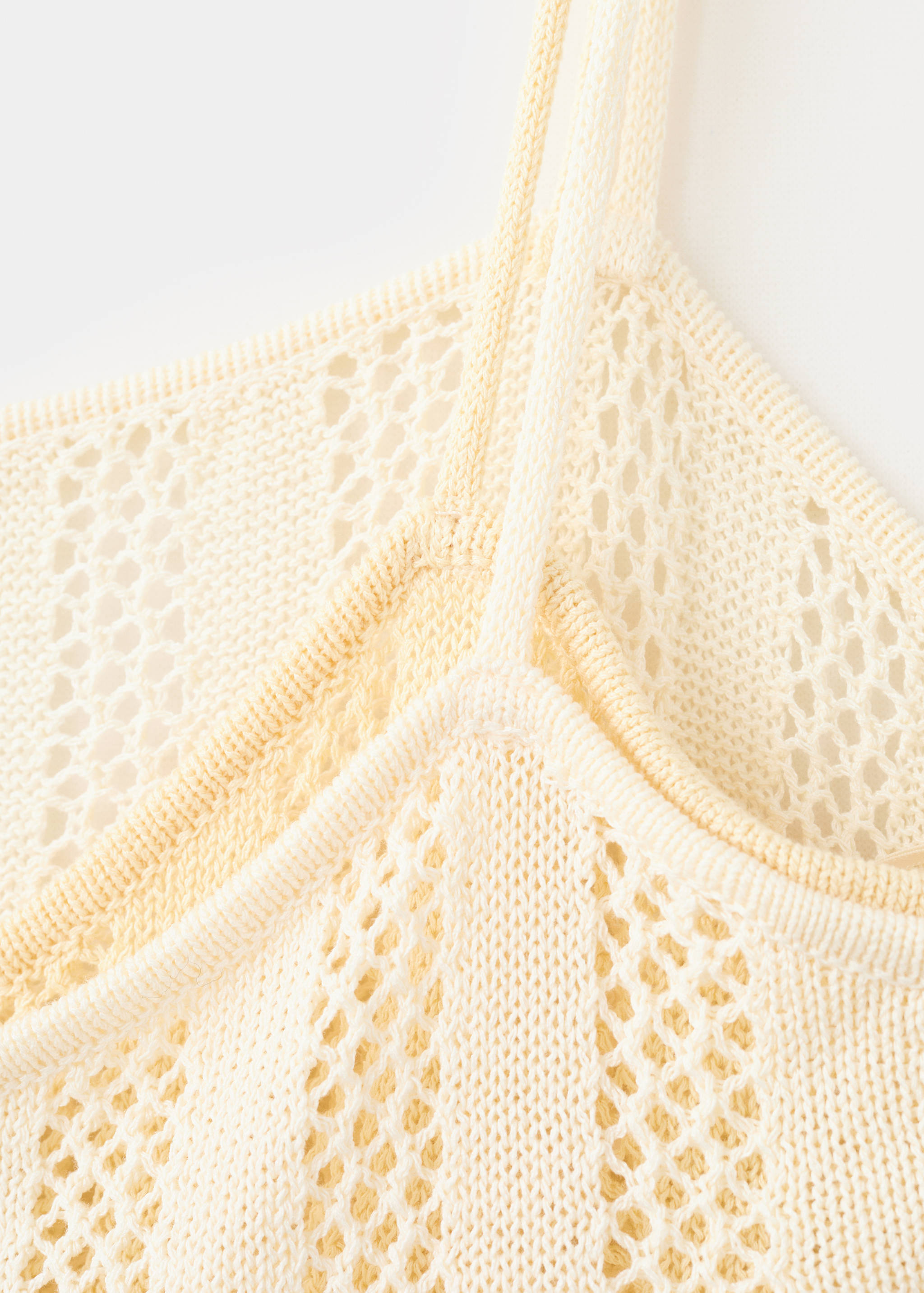 Openwork details knit top - Details of the article 8