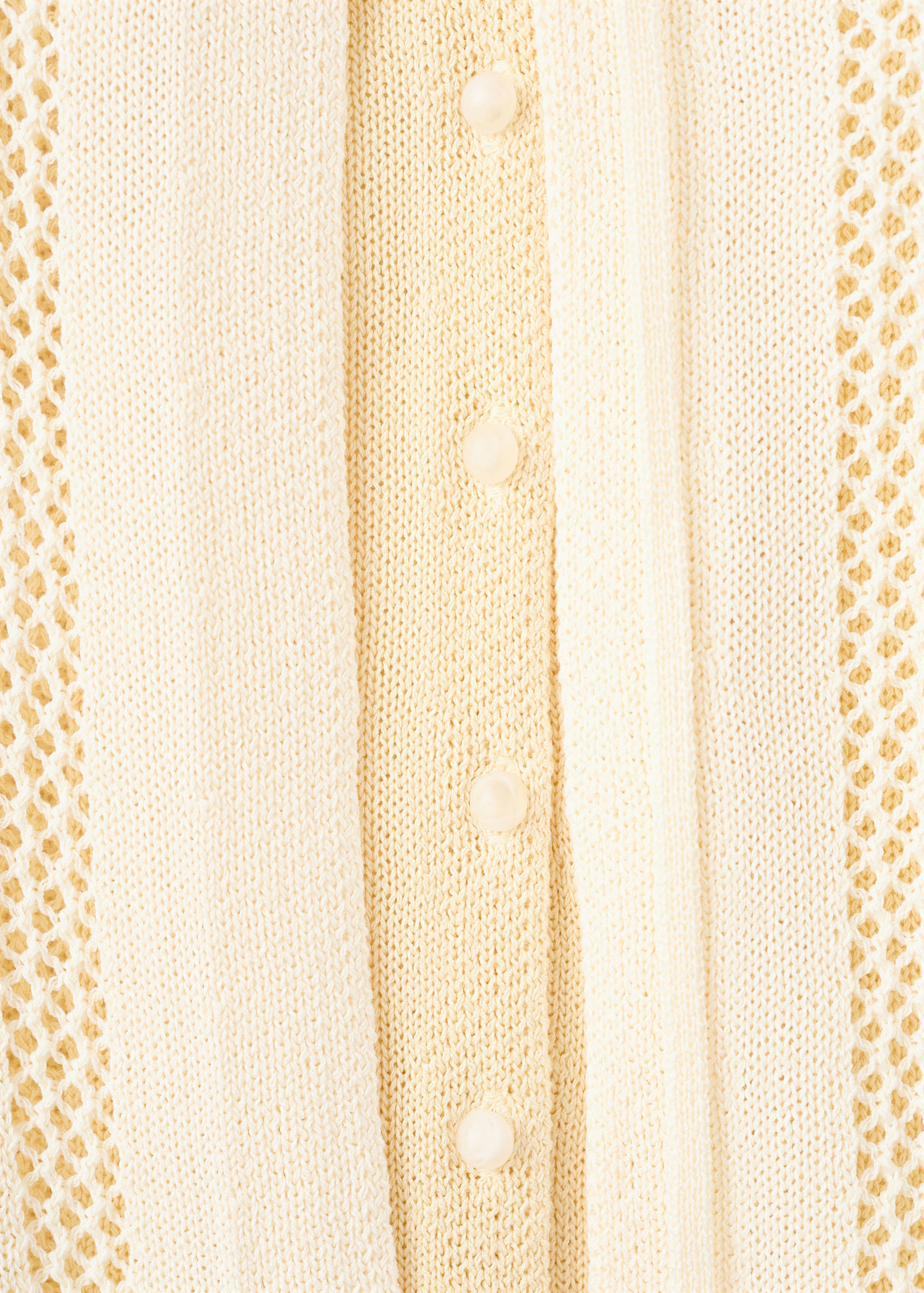 Openwork details knit top - Details of the article 0