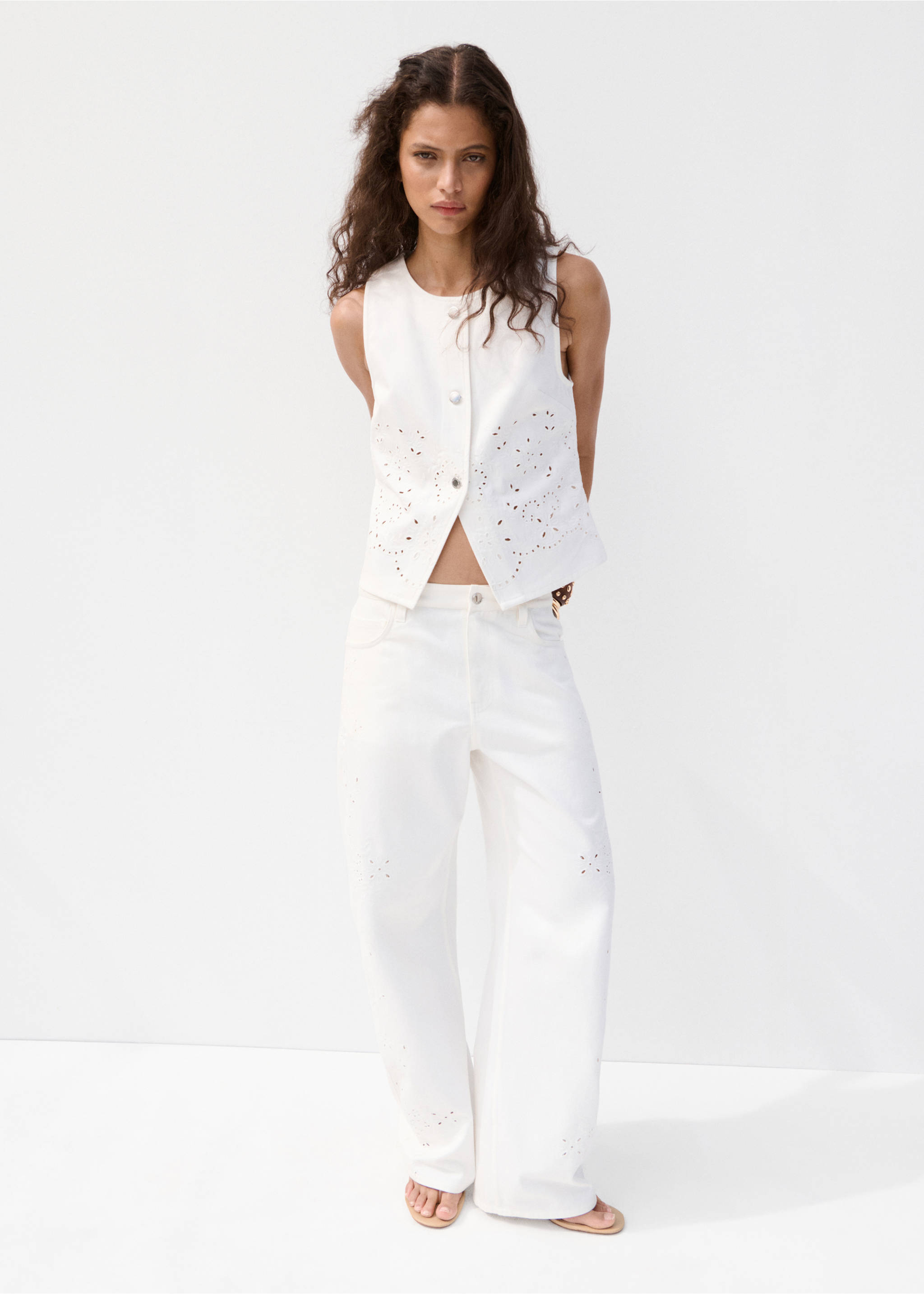 Jeans joana - Plan général, Blanc. Ref: 27059070-00.