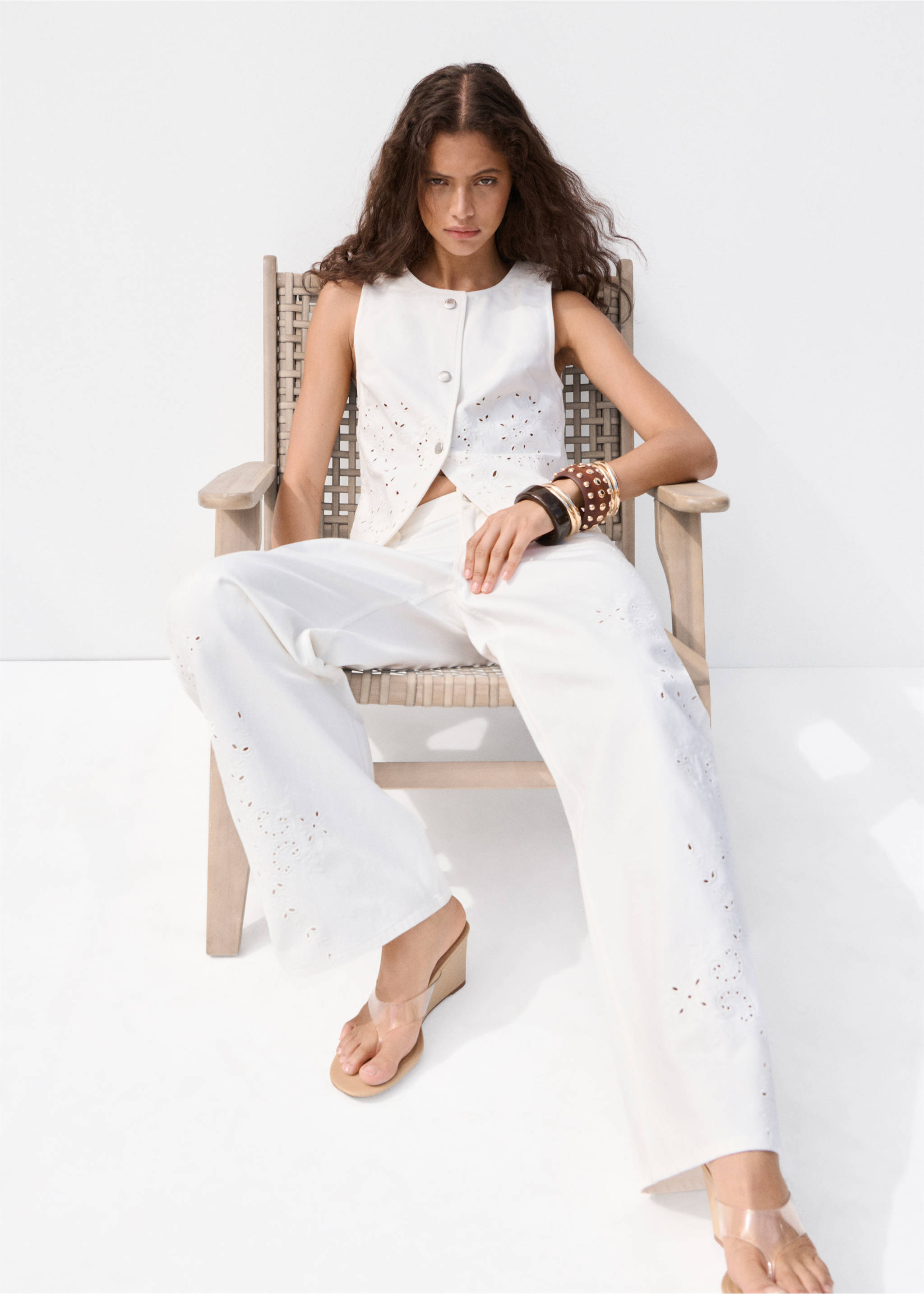 Jeans joana - Détail de l'article 2, Blanc. Ref: 27059070-00.