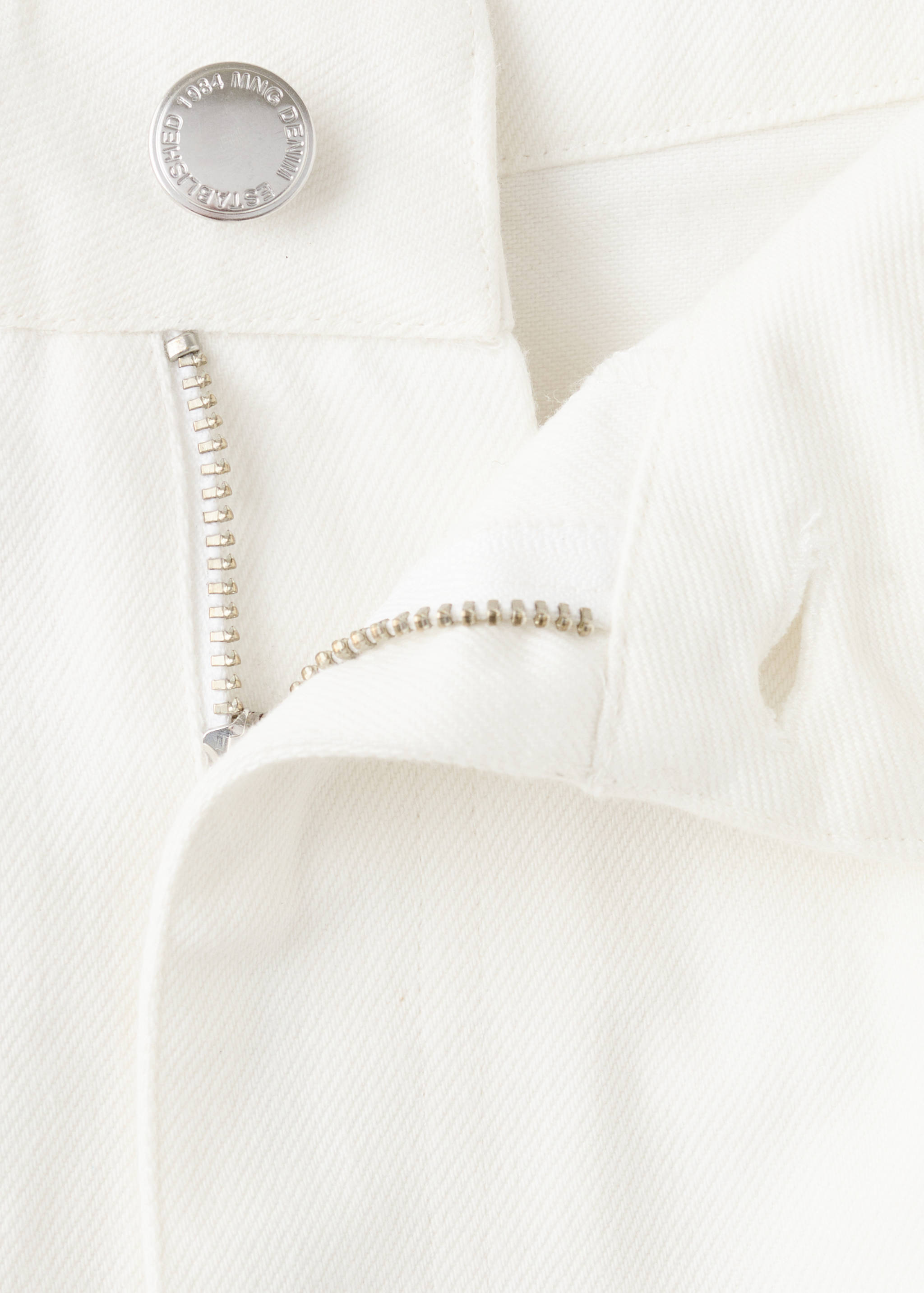 Openwork embroidered balloon jeans - Details of the article 8