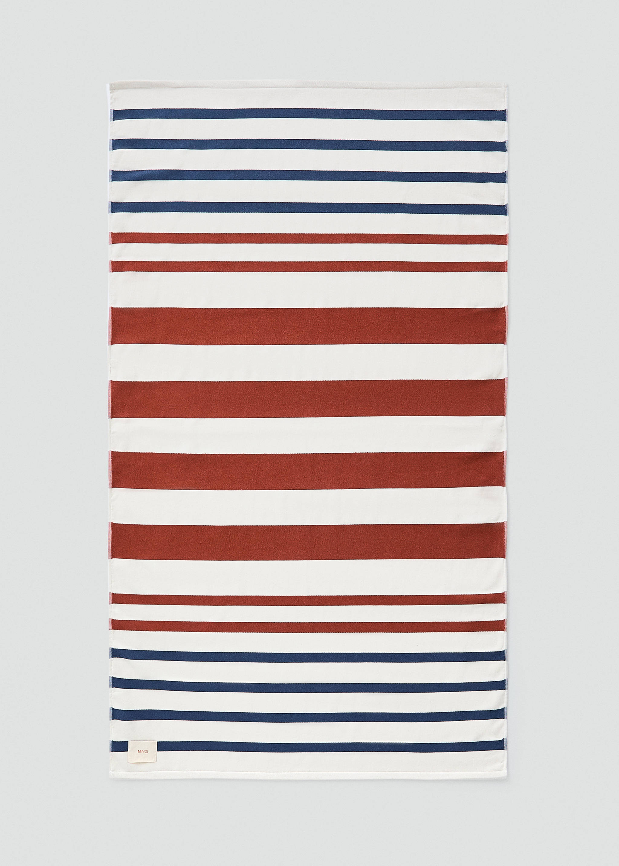 100% cotton striped beach towel - Details of the article 2