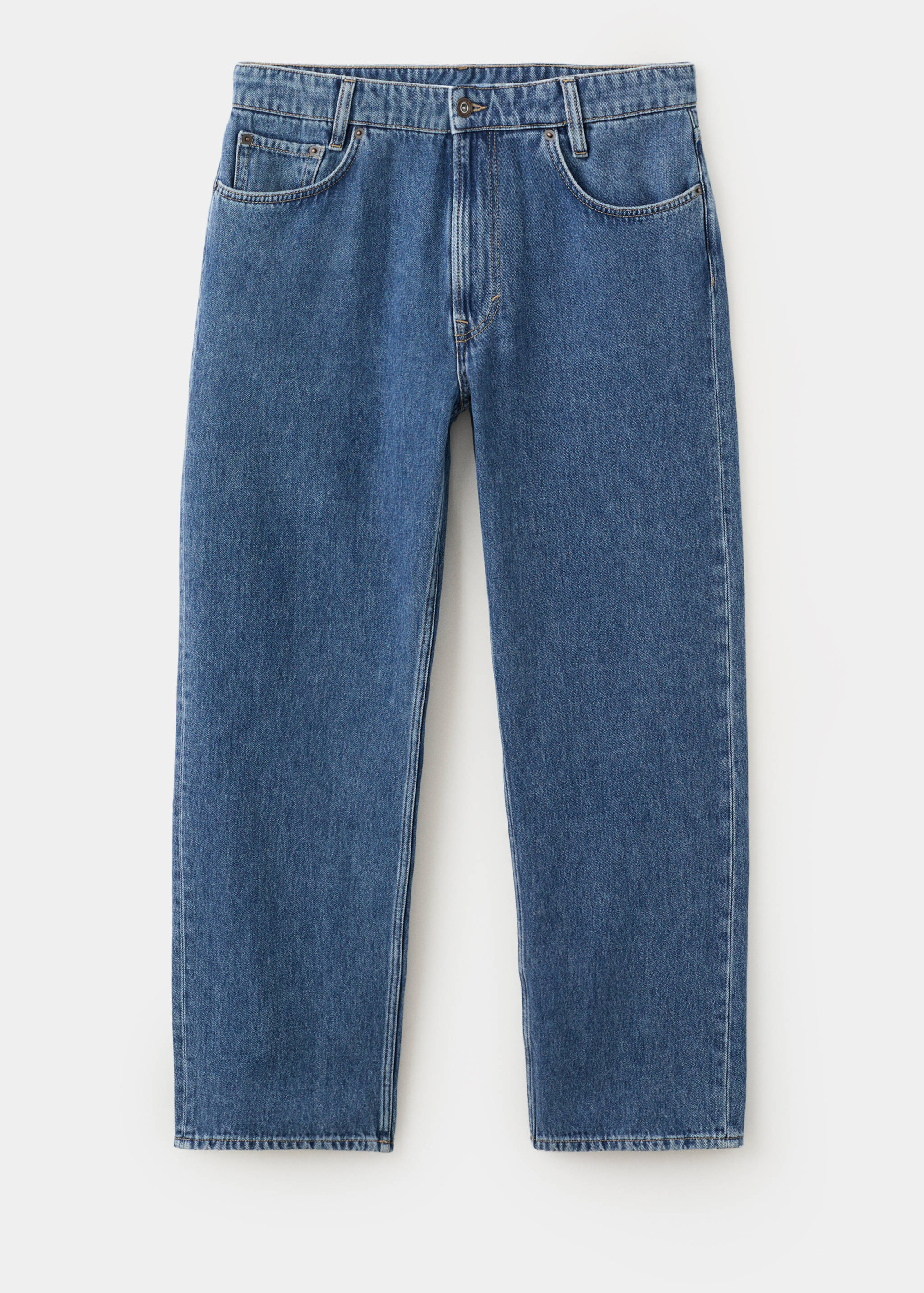 100% cotton regular fit jeans - Article without model