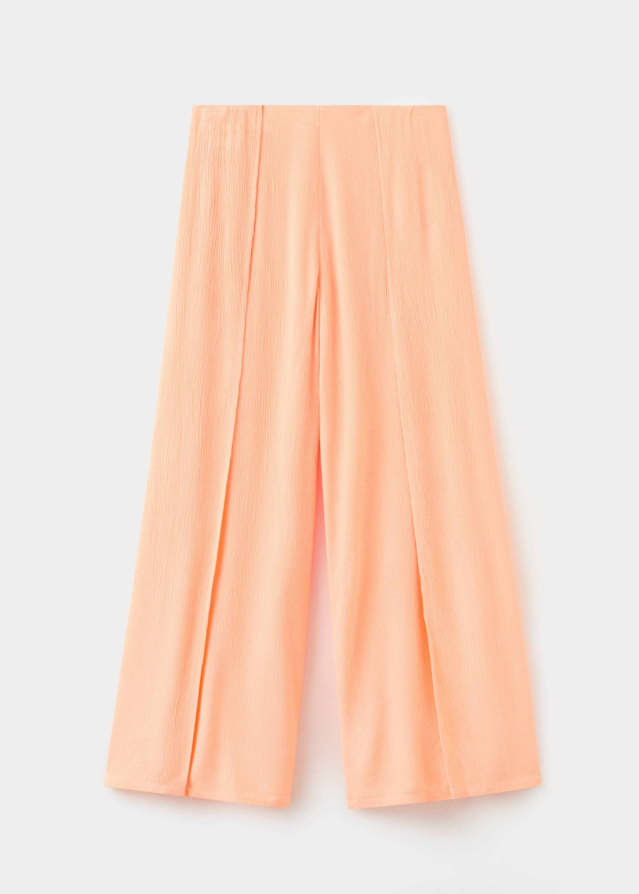 Flowy trousers with side slits - منتج دون نموذج