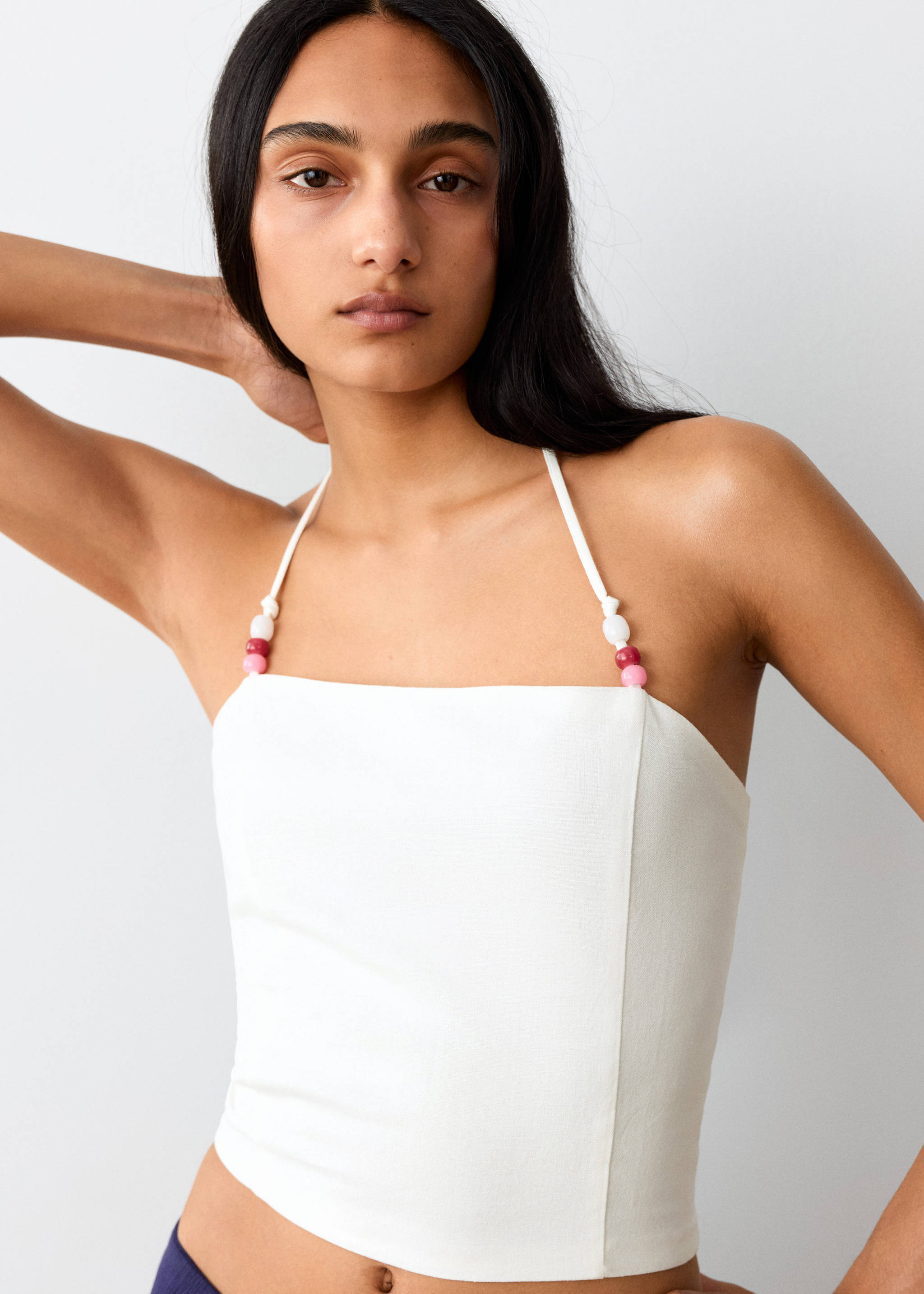 Beaded halter top - Details of the article 1