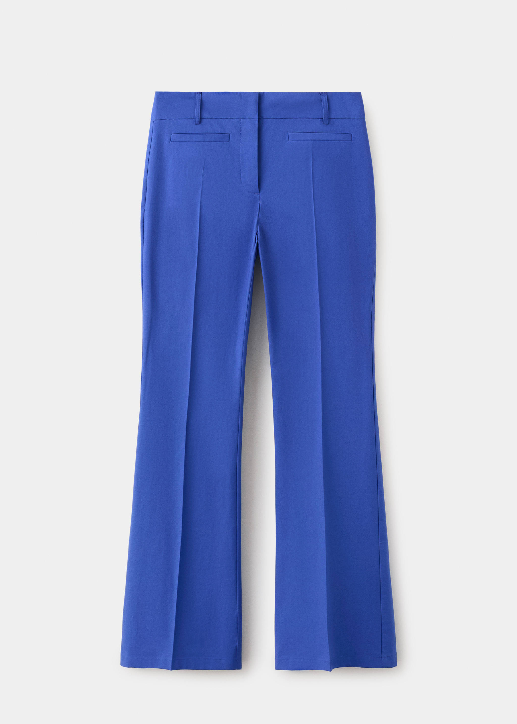Welt pockets straight trousers - Article without model