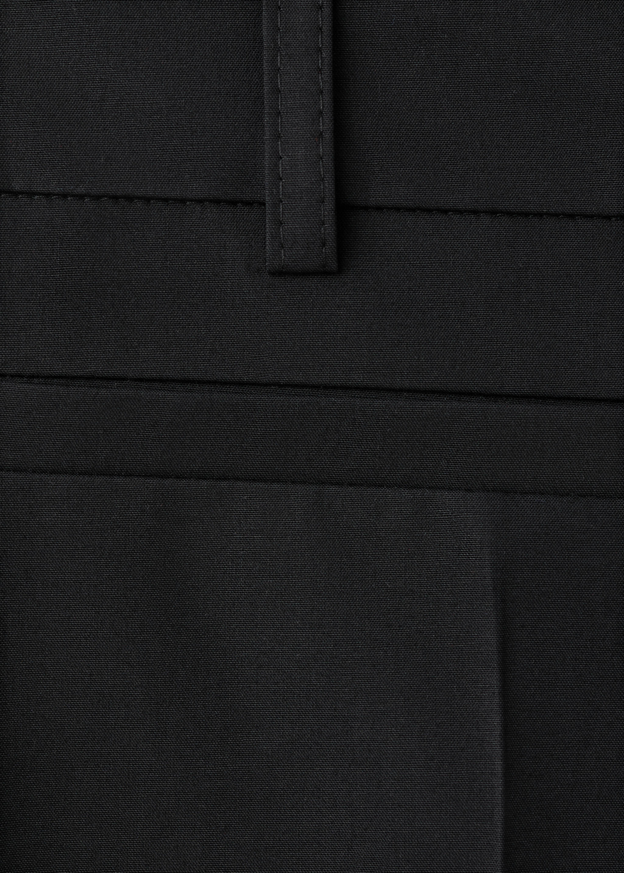 Pantalón recto detalle costuras - Detalle del artículo 0