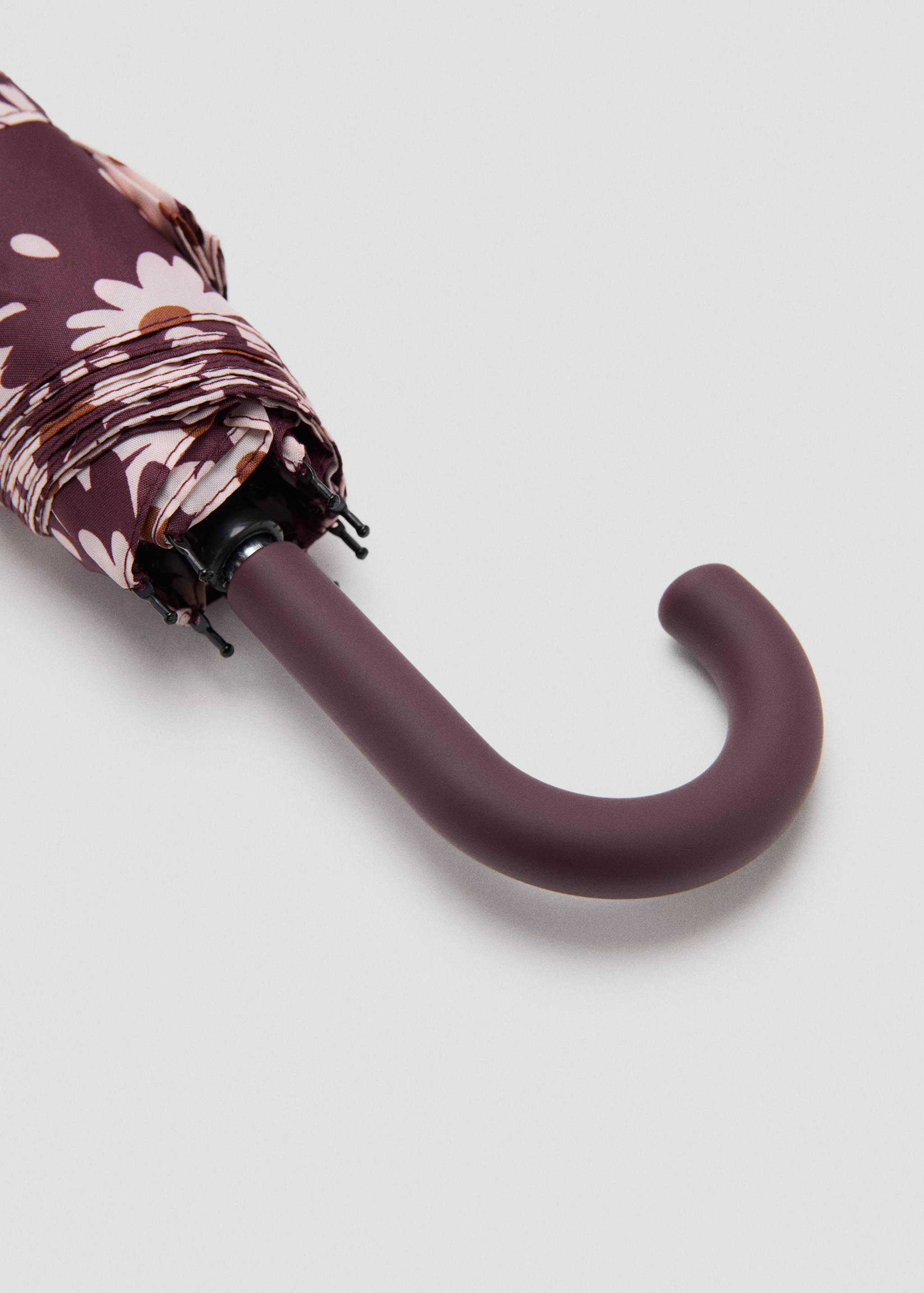 Flower print umbrella - Medium plane