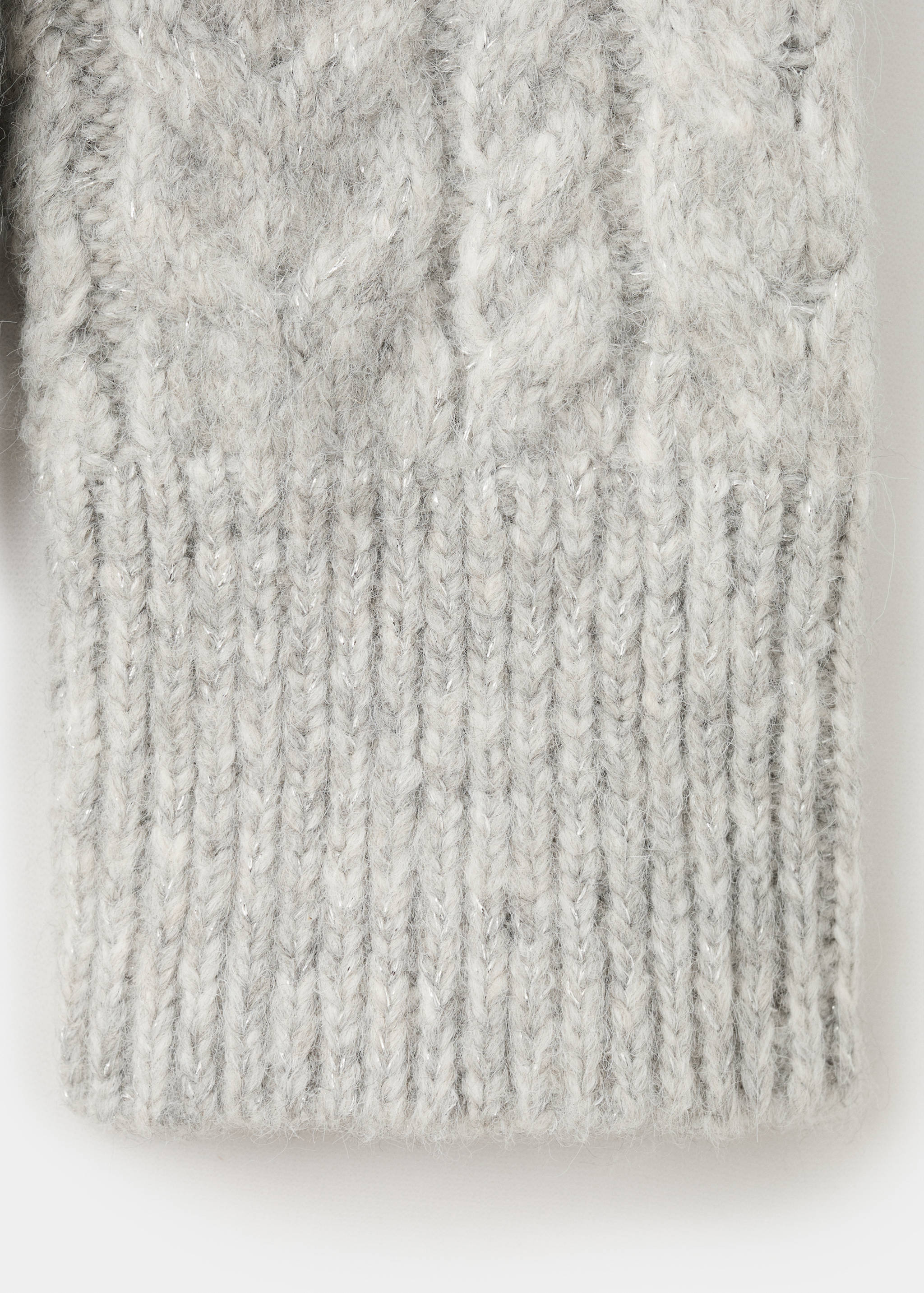 Turtleneck lurex sweater - Details of the article 0