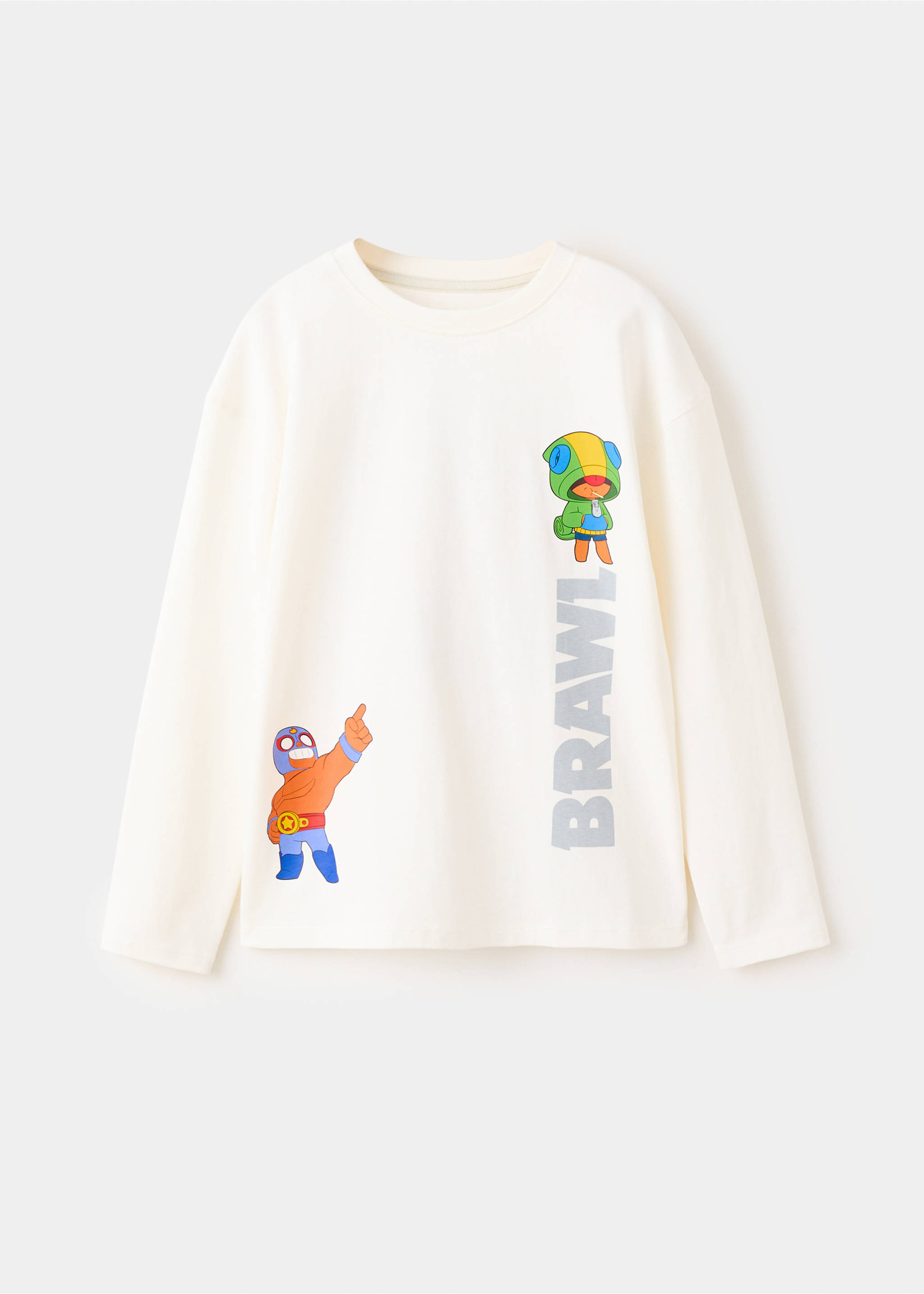 Camiseta Brawl Stars - Artículo sin modelo, Blanco roto. Ref: 27061183-00.