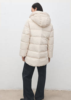 Hood puffer coat — Off White 3