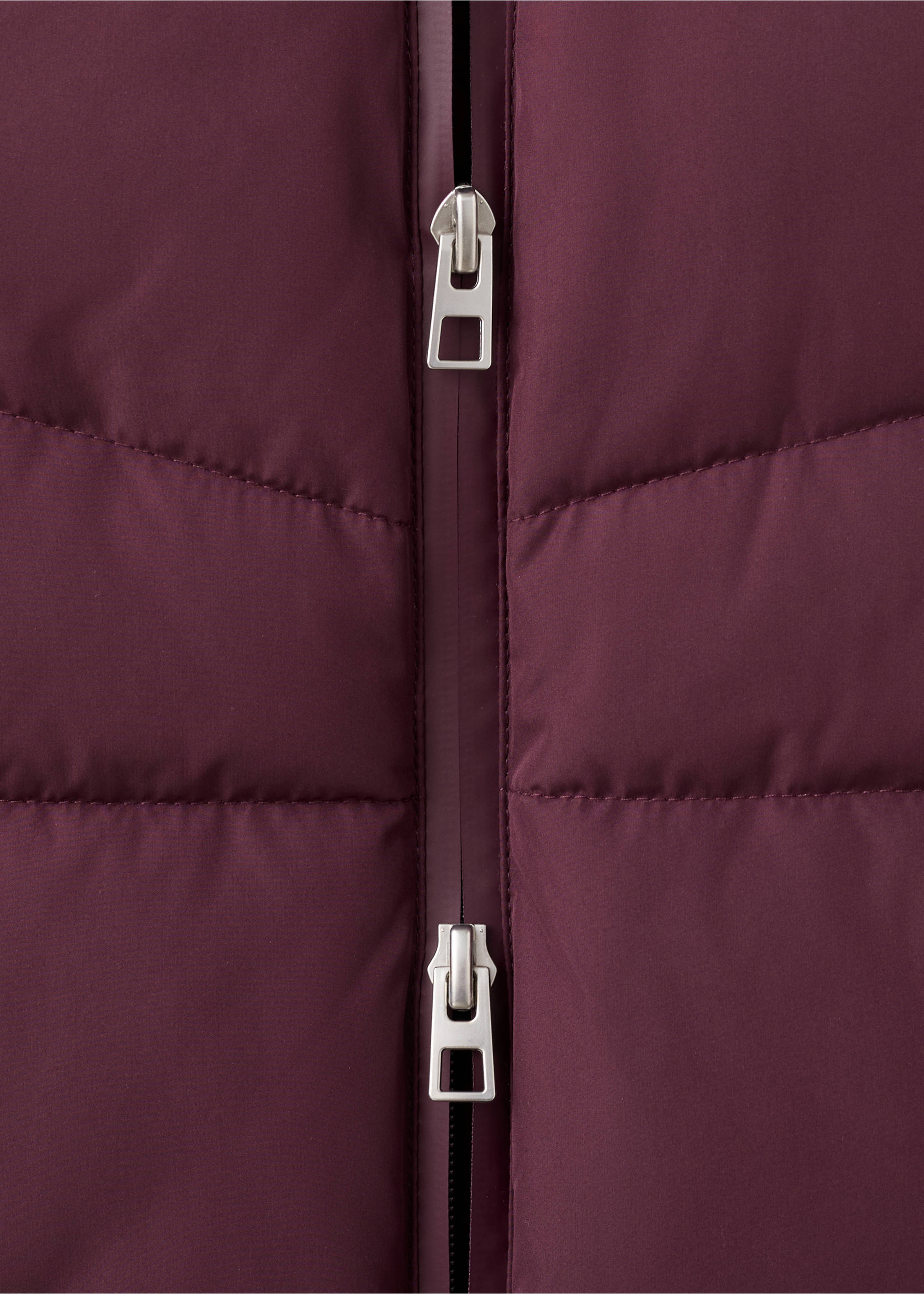 Anorak matelassé à capuche - Détail de l'article 8, Grenat. Ref: 27061185-00.