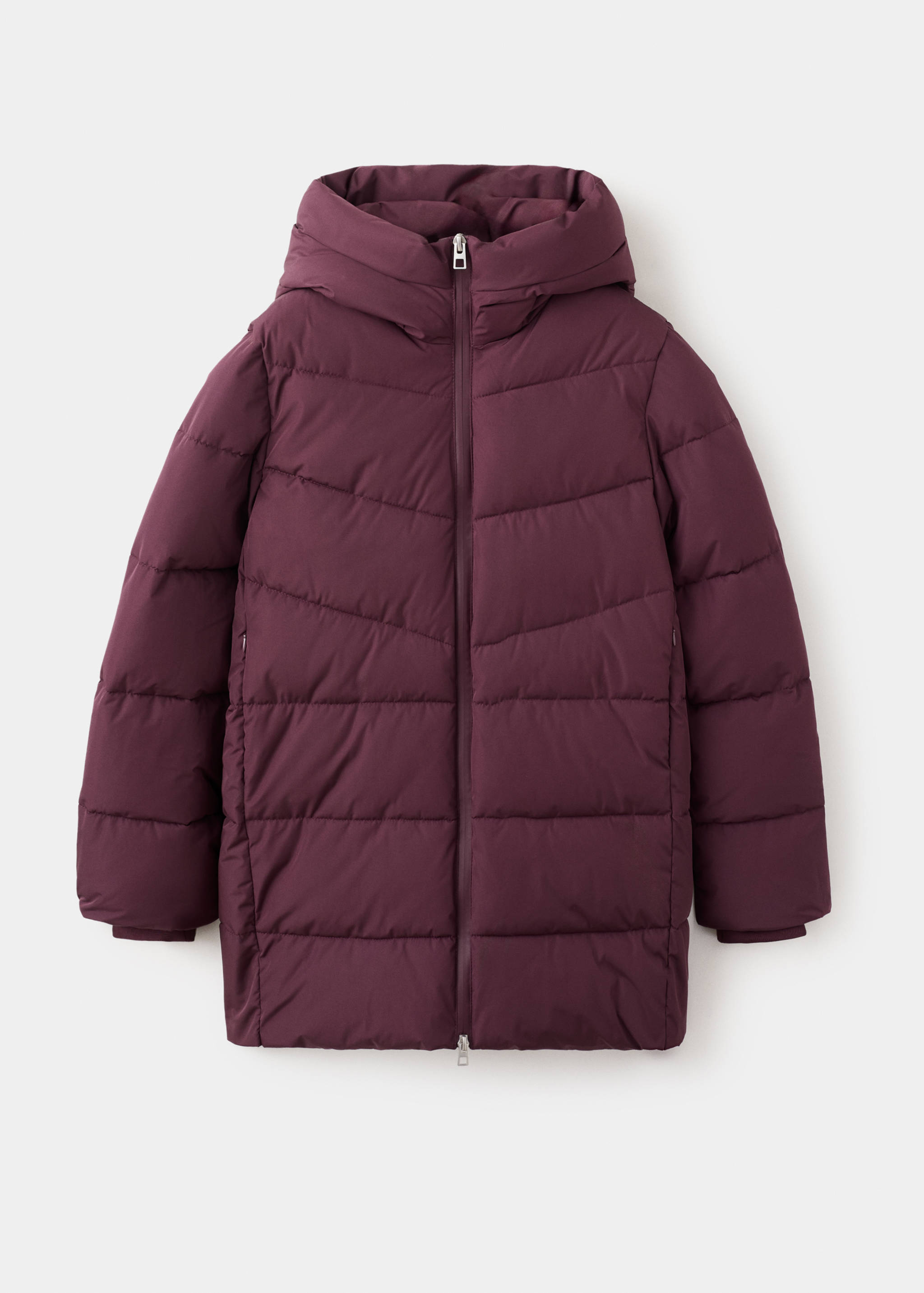 Hood puffer coat - Article without model