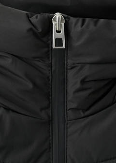Hood puffer coat — Black 10