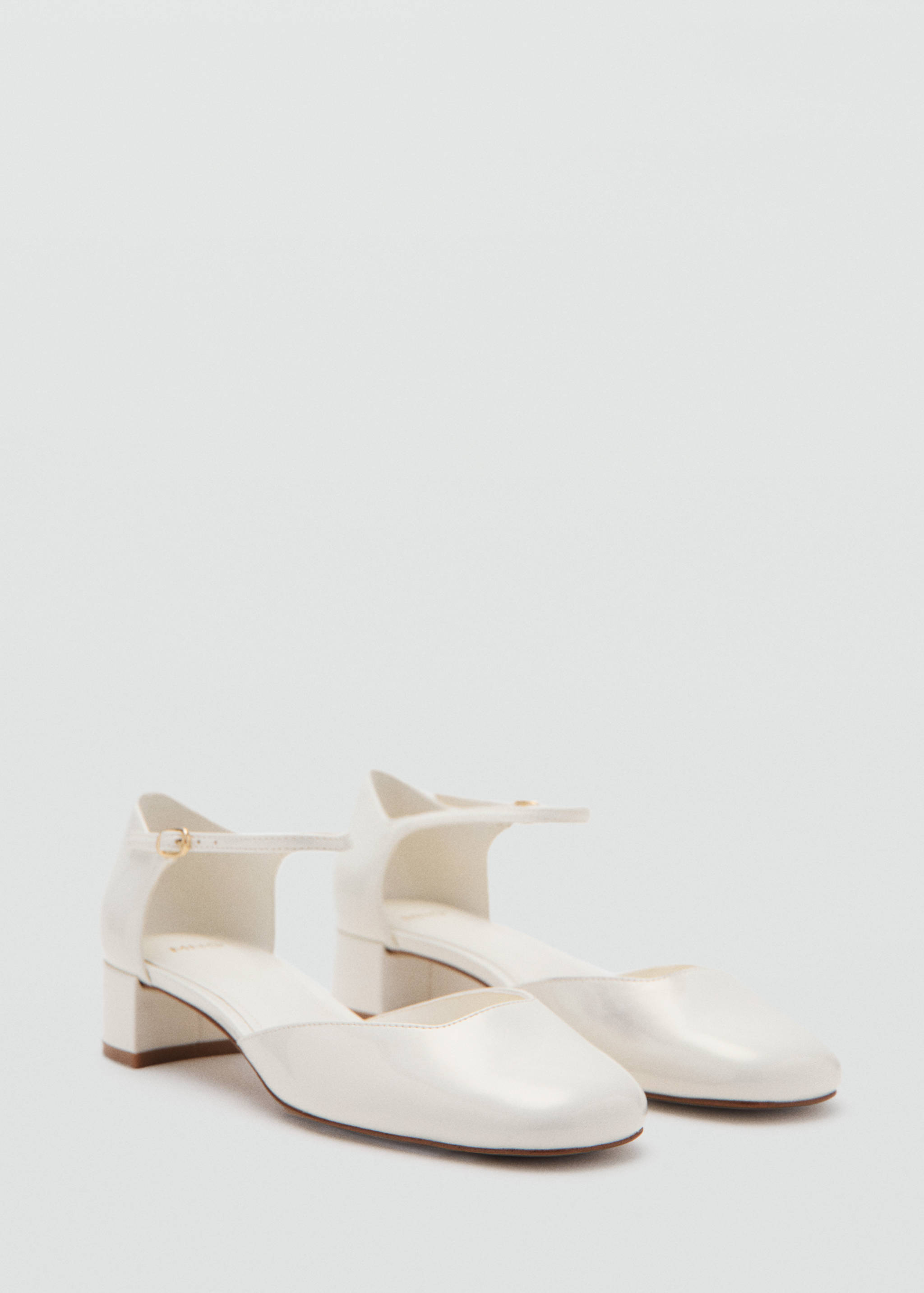 Patent heeled shoes - Medium plane