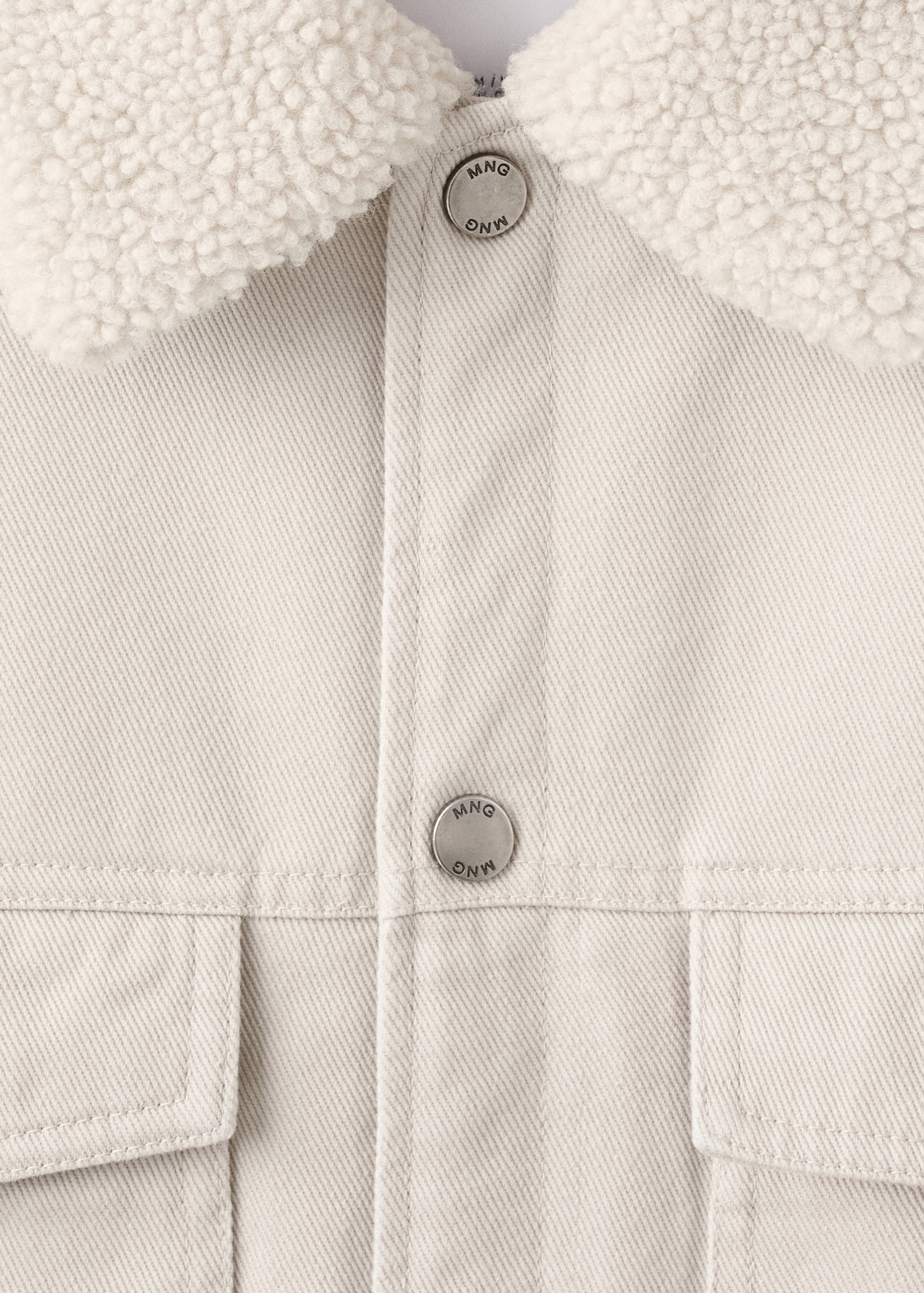 Джинсовая куртка с подкладкой из искусственной овчины - Деталь изделия 8