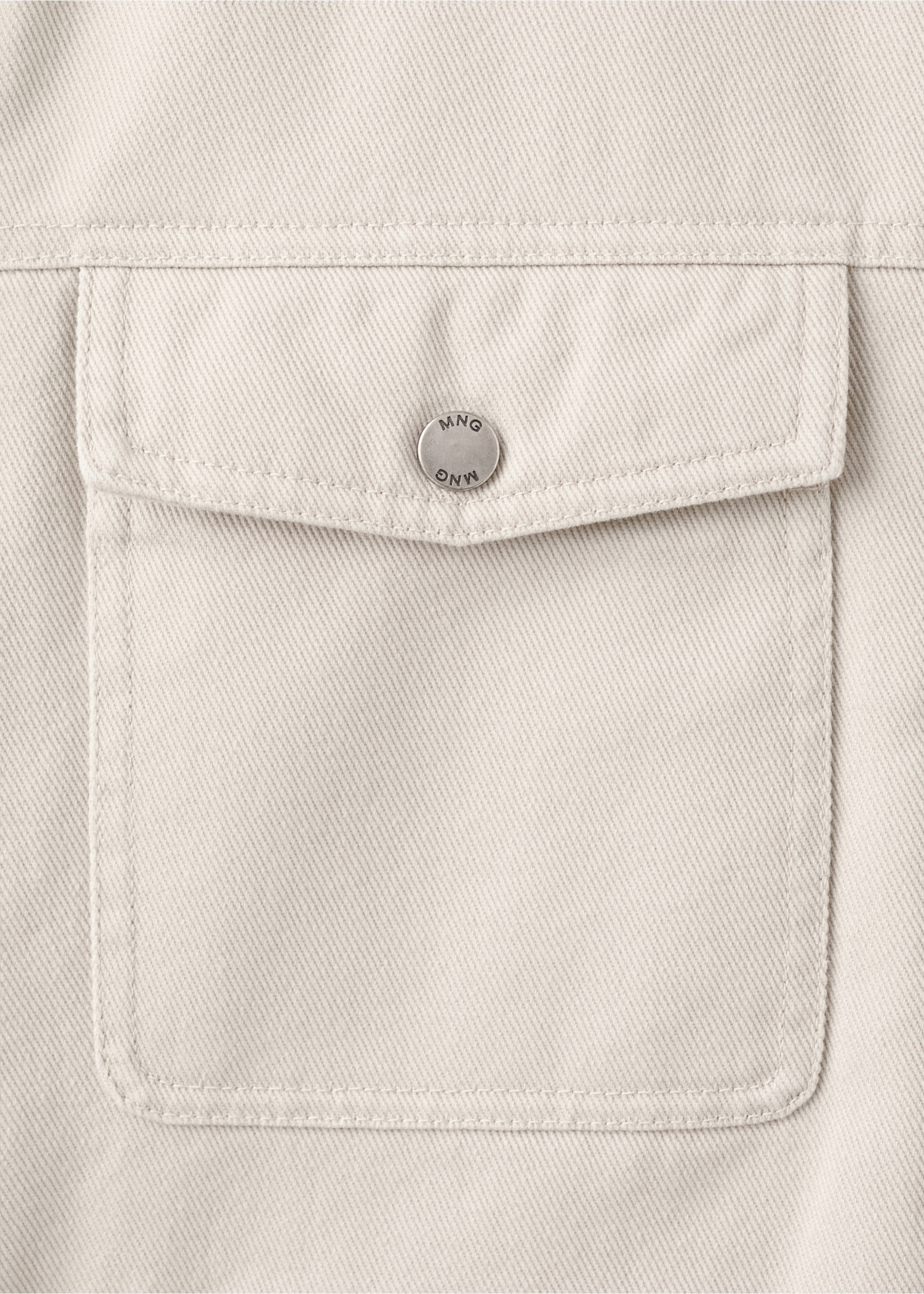 Джинсовая куртка с подкладкой из искусственной овчины - Деталь изделия 0, Песочный. Ref: 27061189-00.