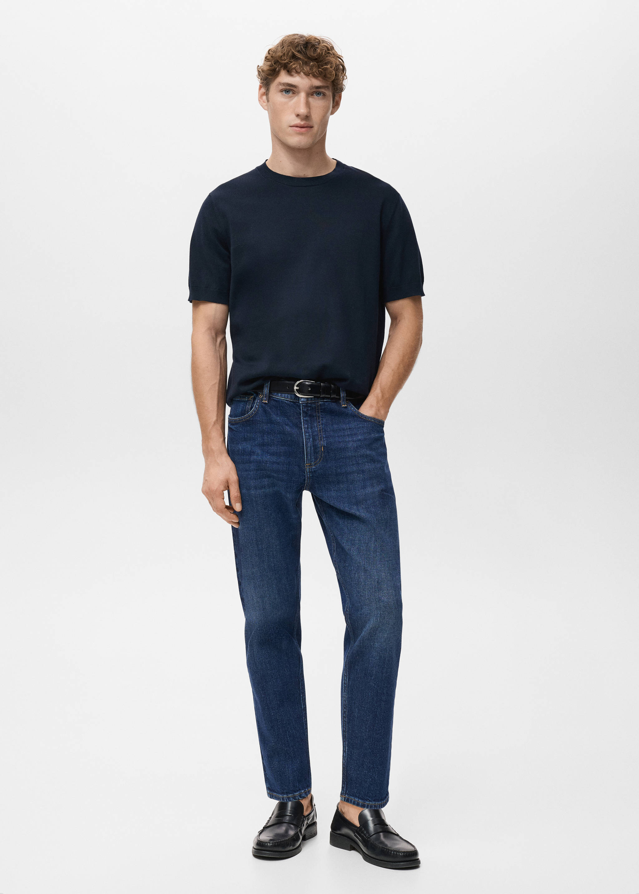Джинсы Ben cropped tapered fit - Общий план