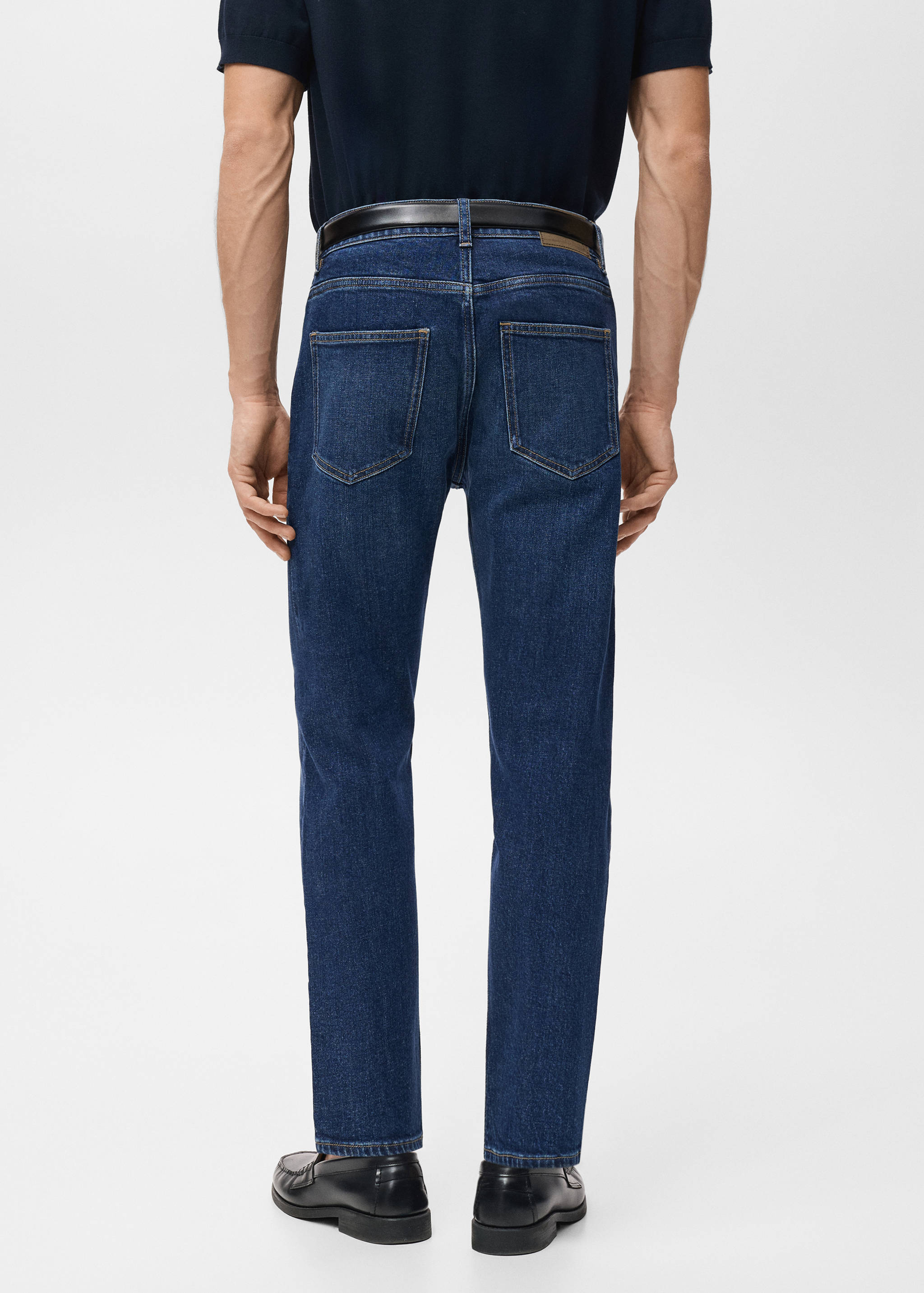 Джинсы Ben cropped tapered fit - Обратная сторона изделия