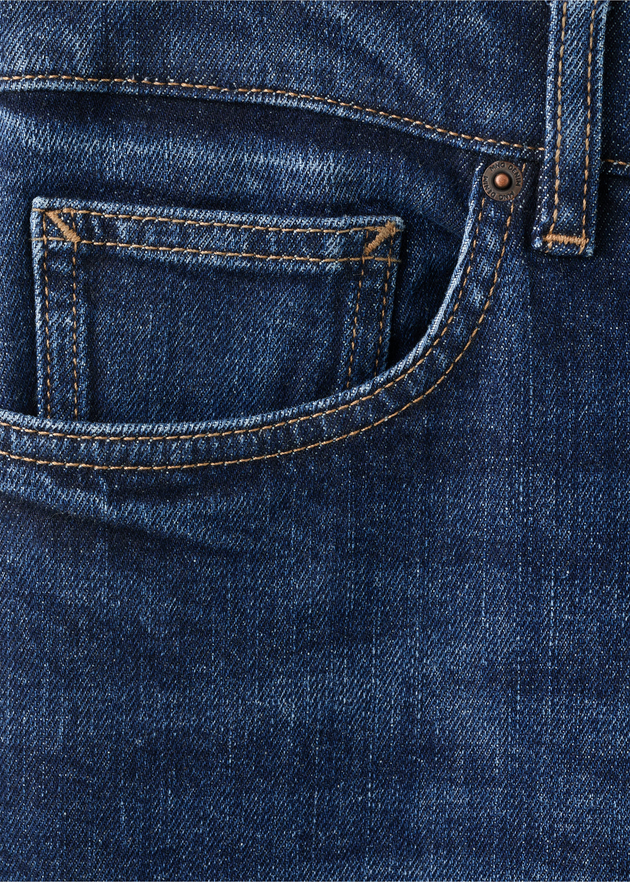 Ben cropped tapered-fit jeans - Details of the article 0, Dark Blue. Ref: 27061190-00.