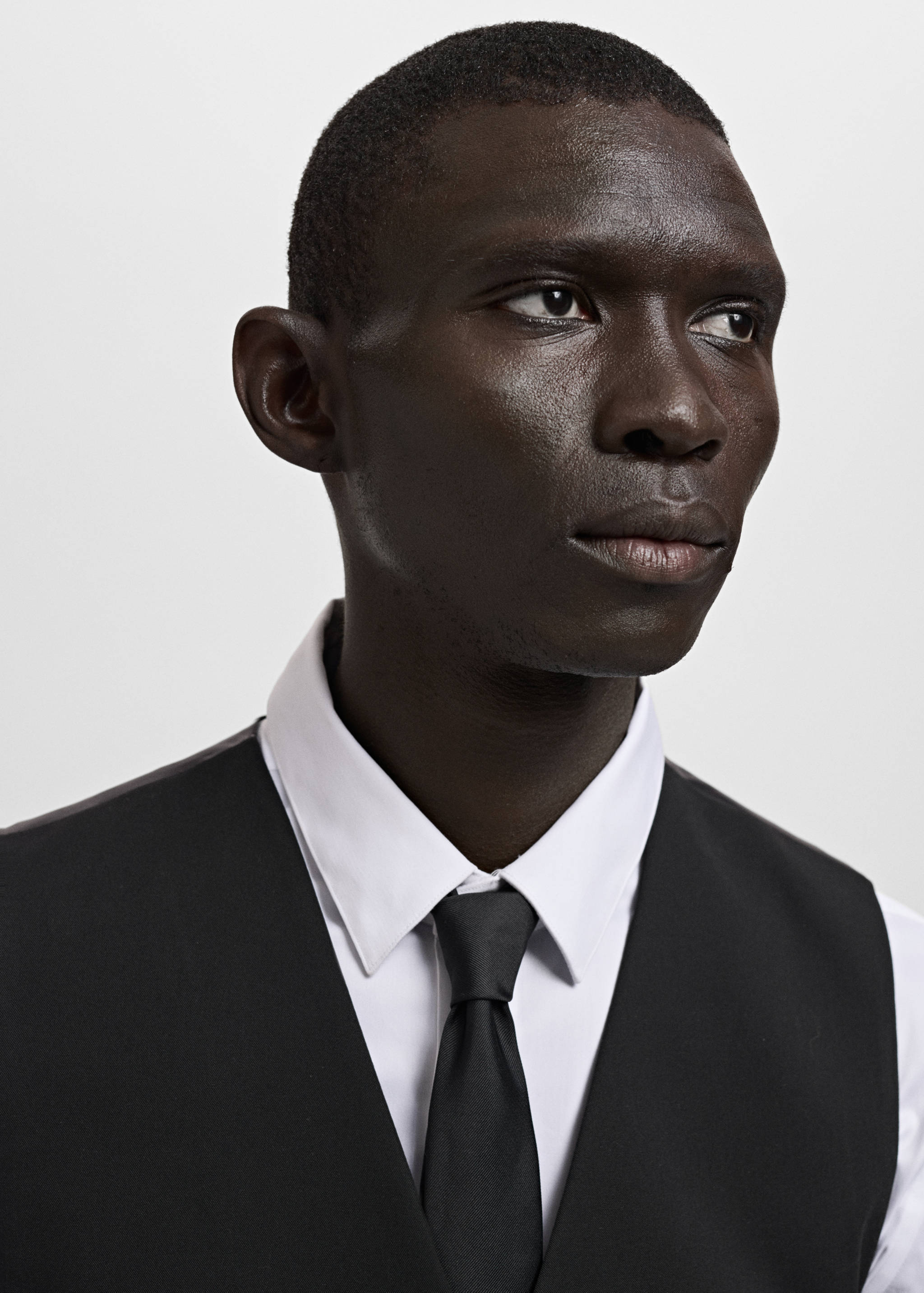 Костюмный жилет super slim fit из ткани стретч - Деталь изделия 1