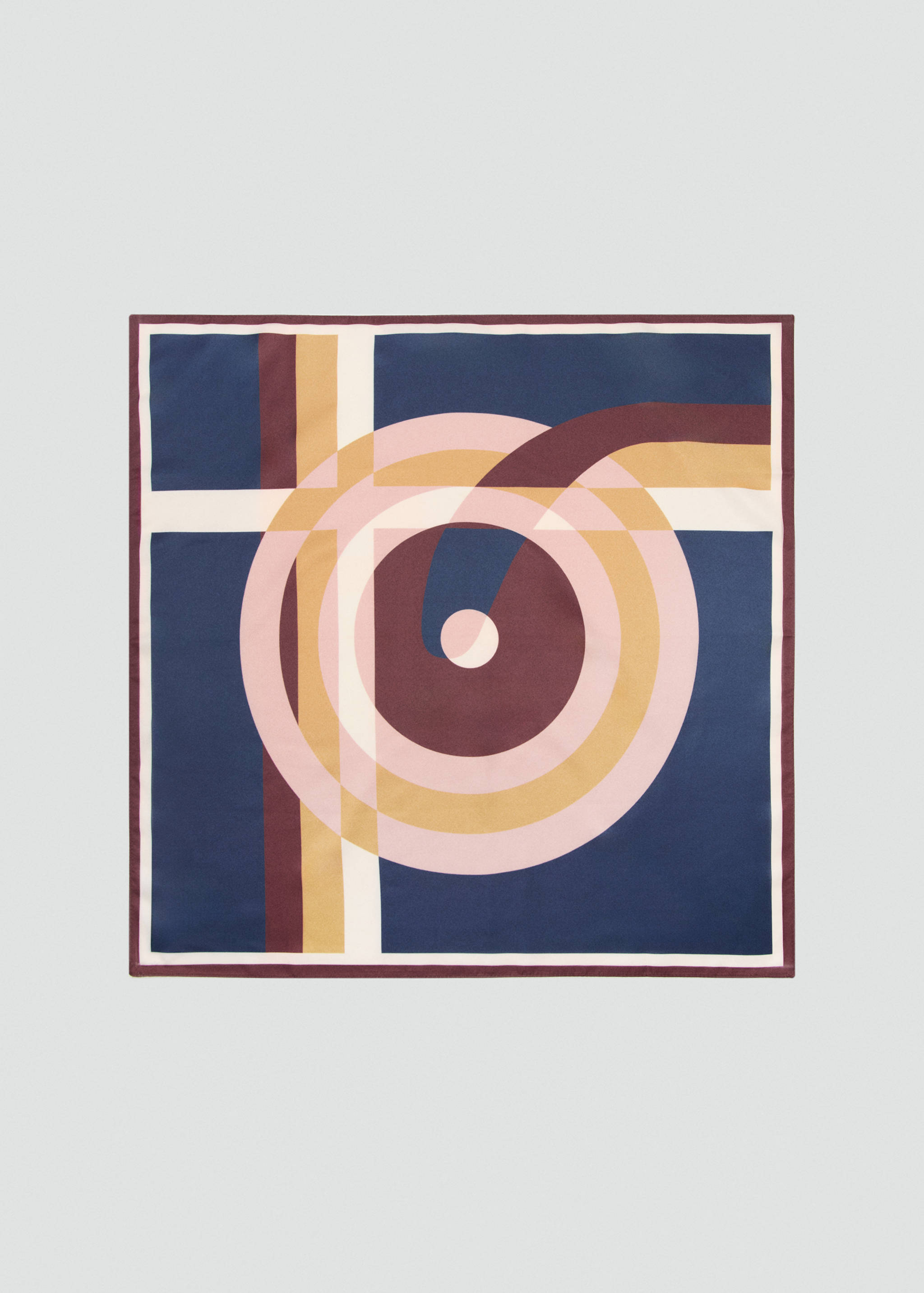Geometric printed foulard - Article without model