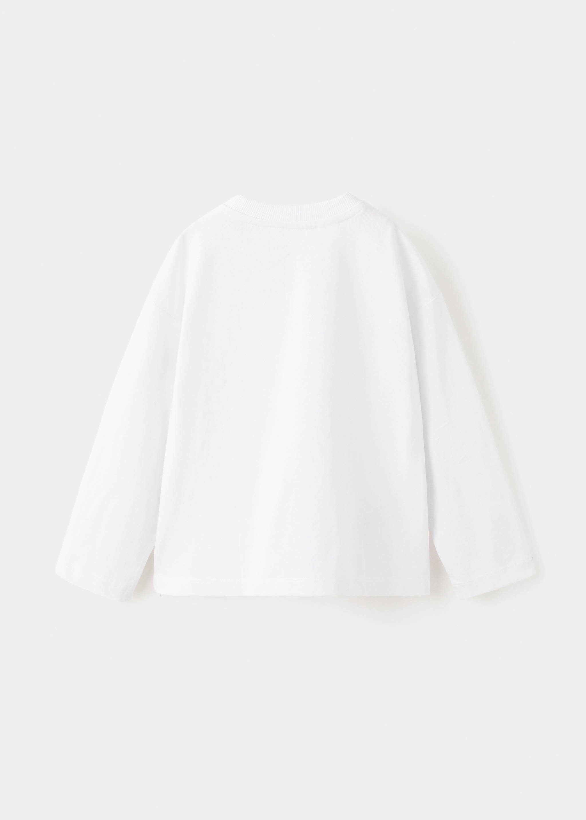 Pocket cotton T-shirt - Reverse of the article