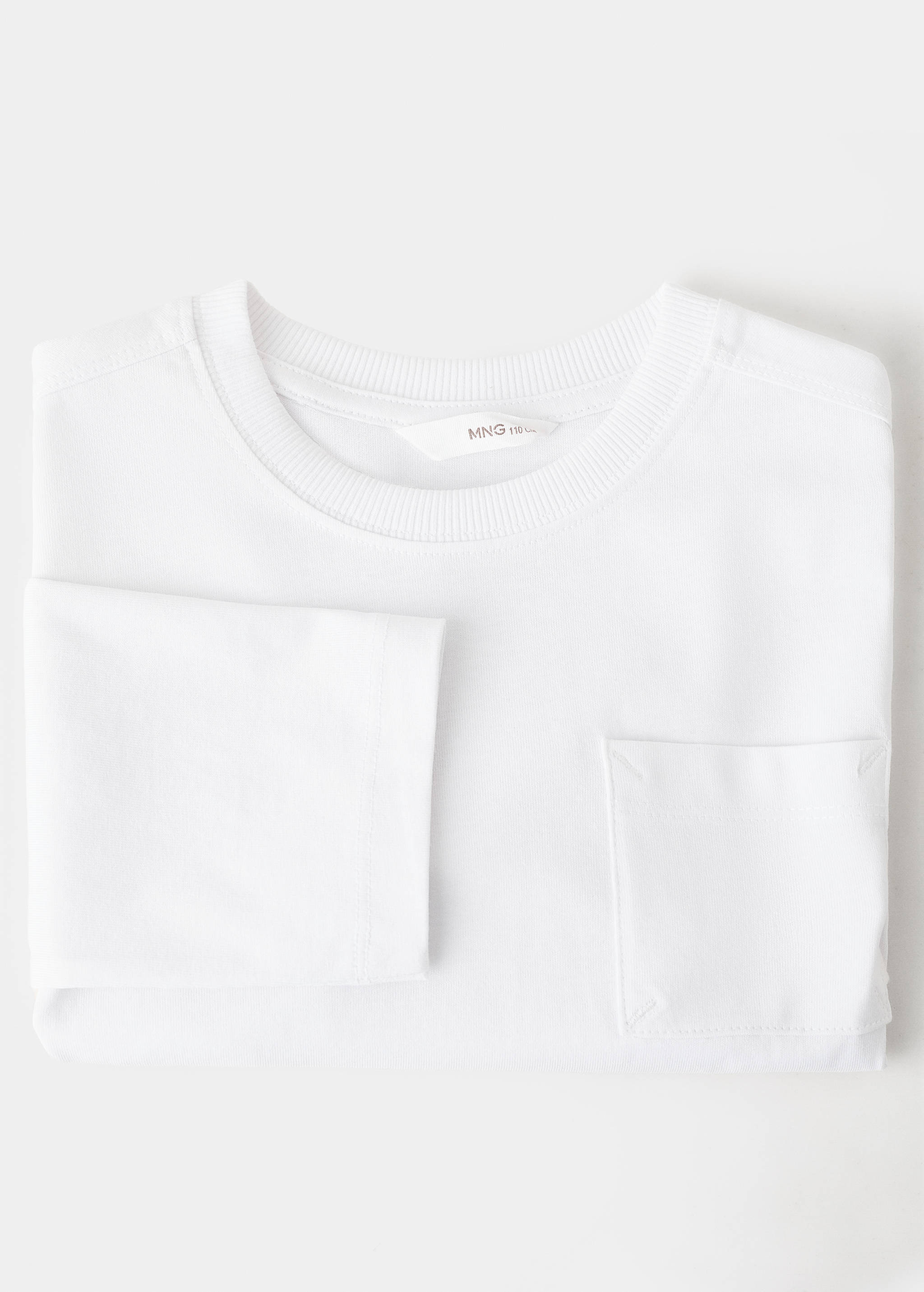 Pocket cotton T-shirt - Details of the article 0