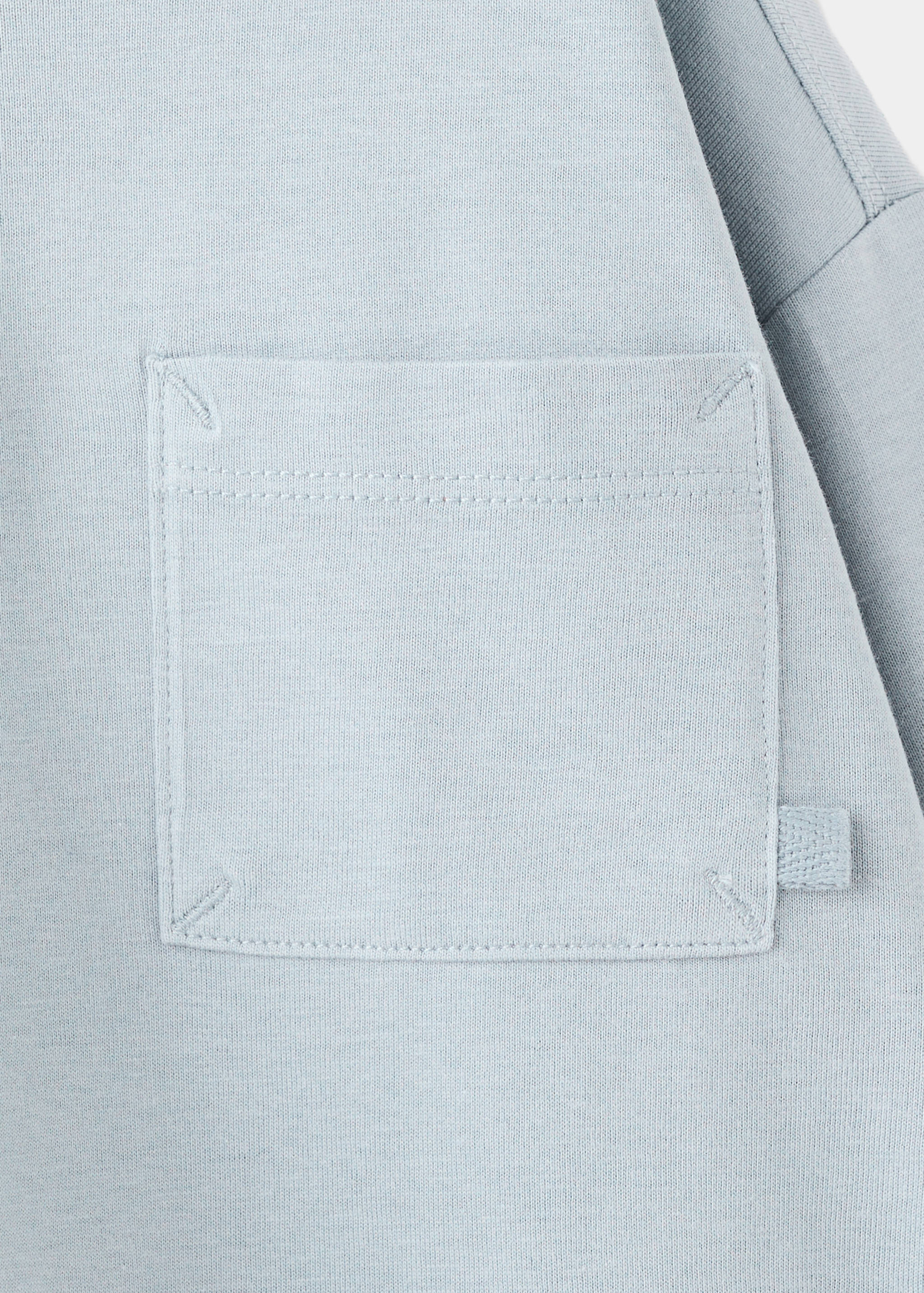 Pocket cotton T-shirt - Details of the article 8
