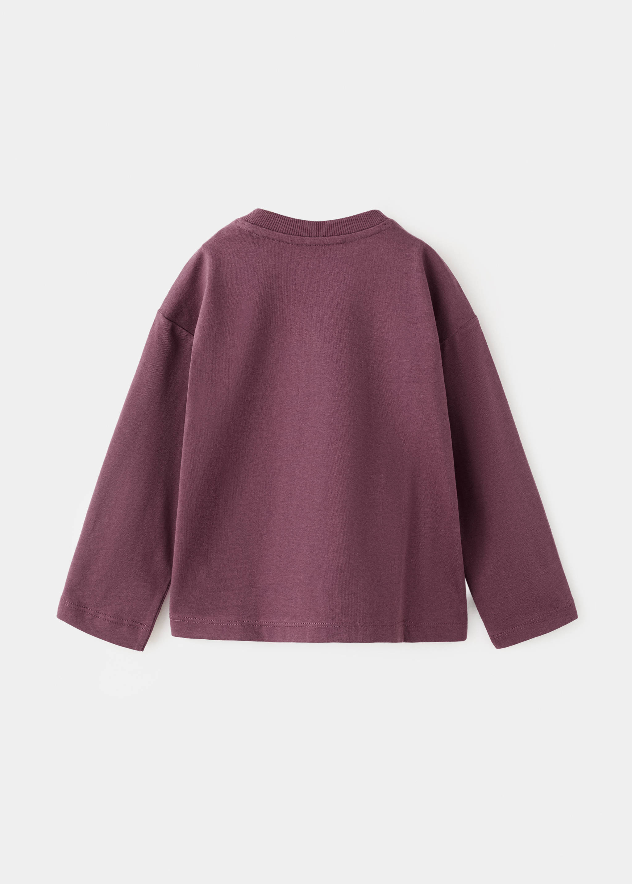 Pocket cotton T-shirt - Reverse of the article