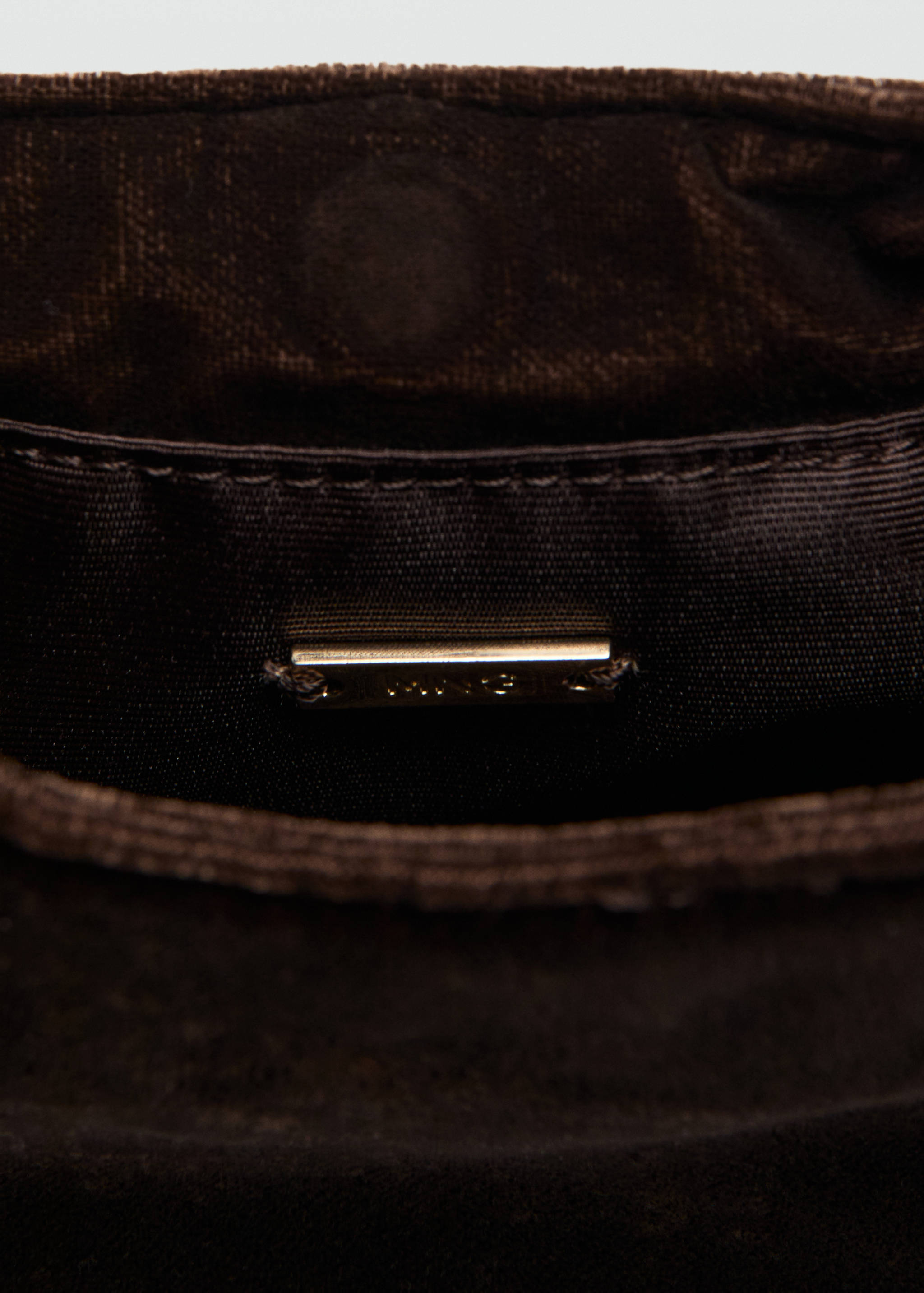 Sac à main velours détail métallique - Détail de l'article 2