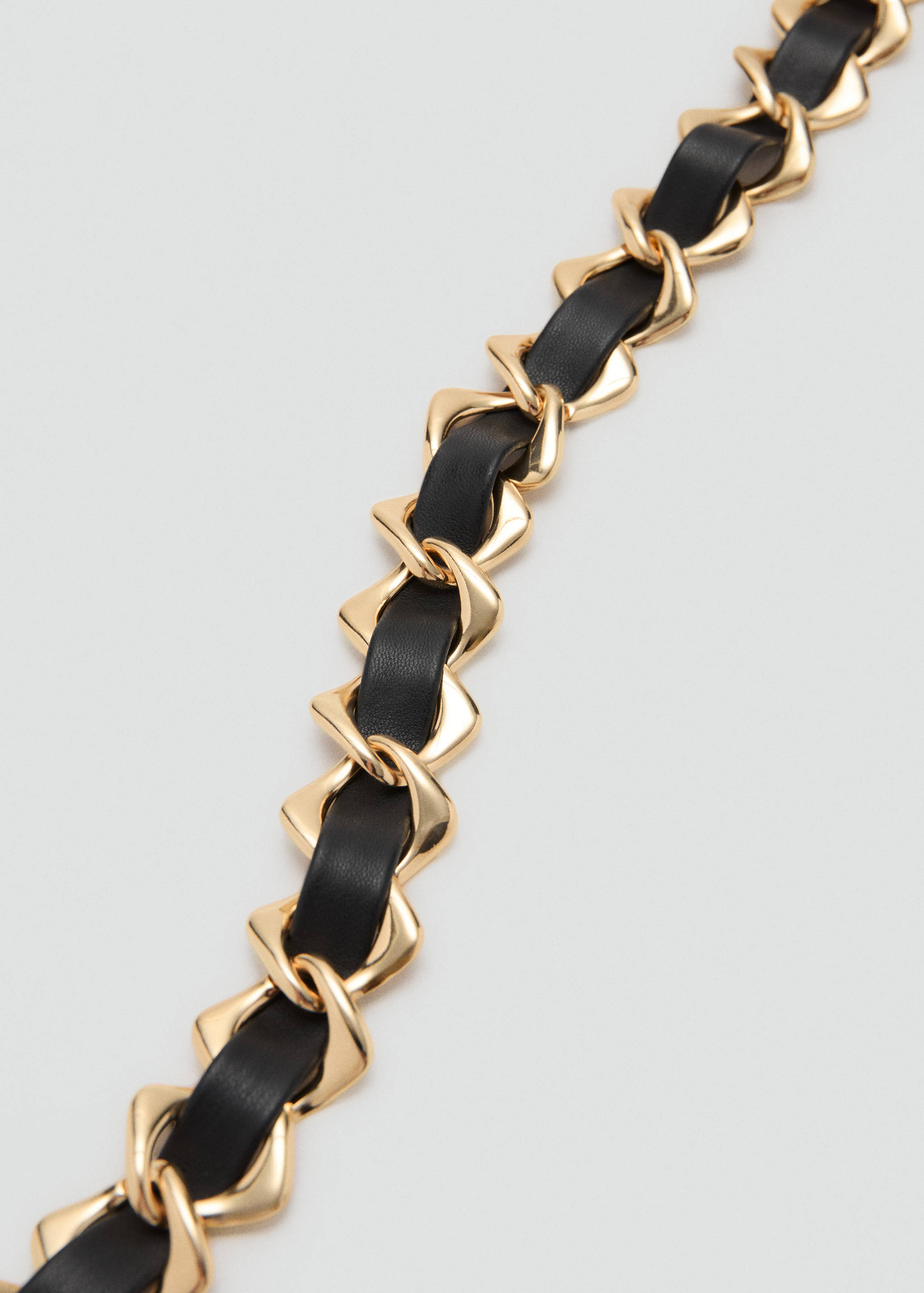 Combined chain-link belt - Medium plane