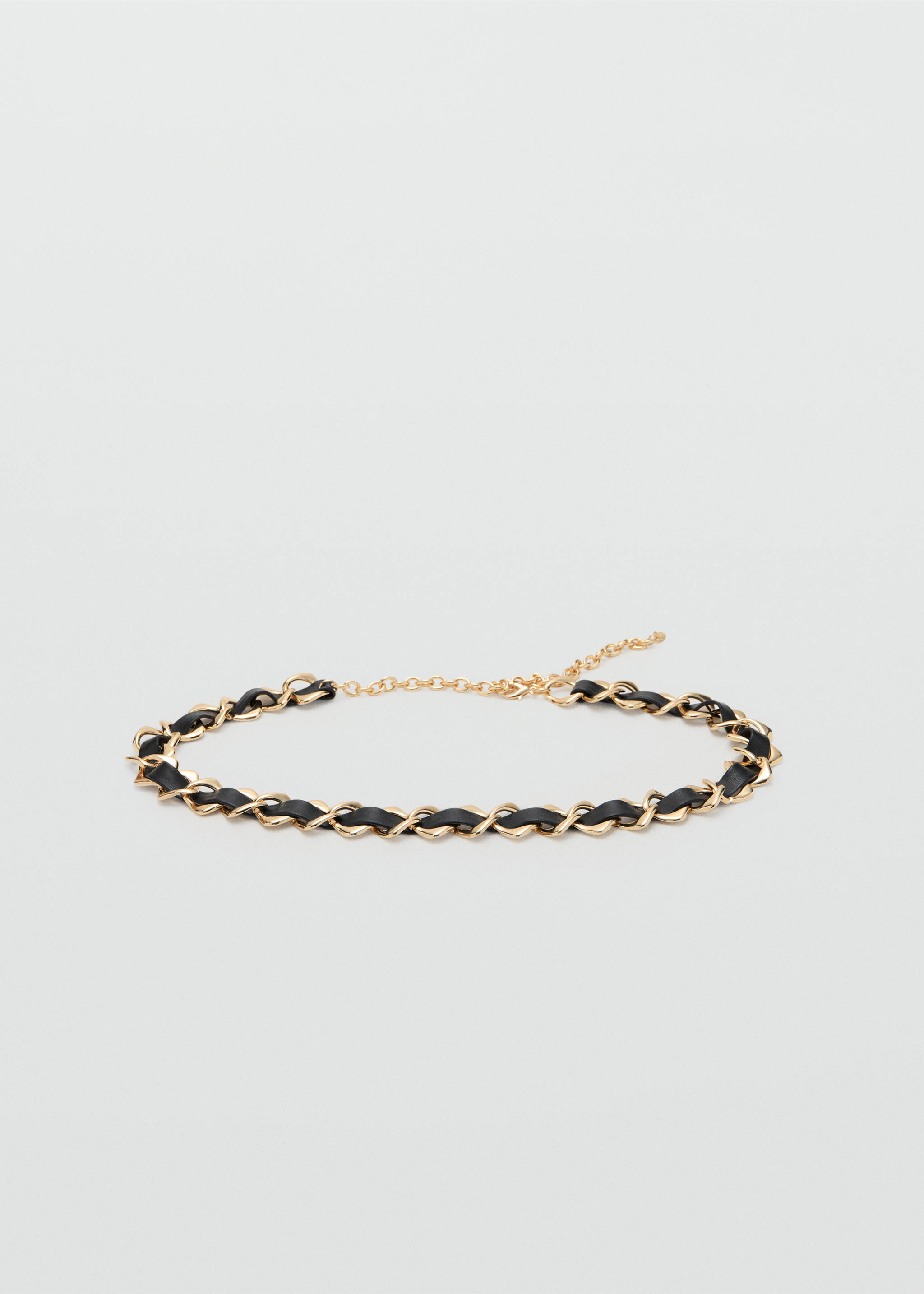 Combined chain-link belt - Article without model, Gold. Ref: 27061200-00.