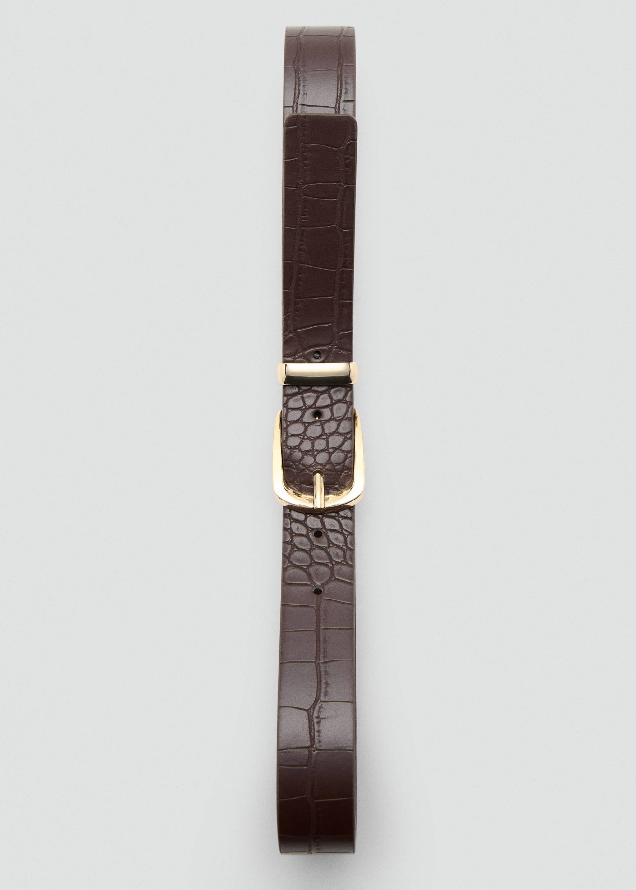 Croco faux-leather belt - Details of the article 2