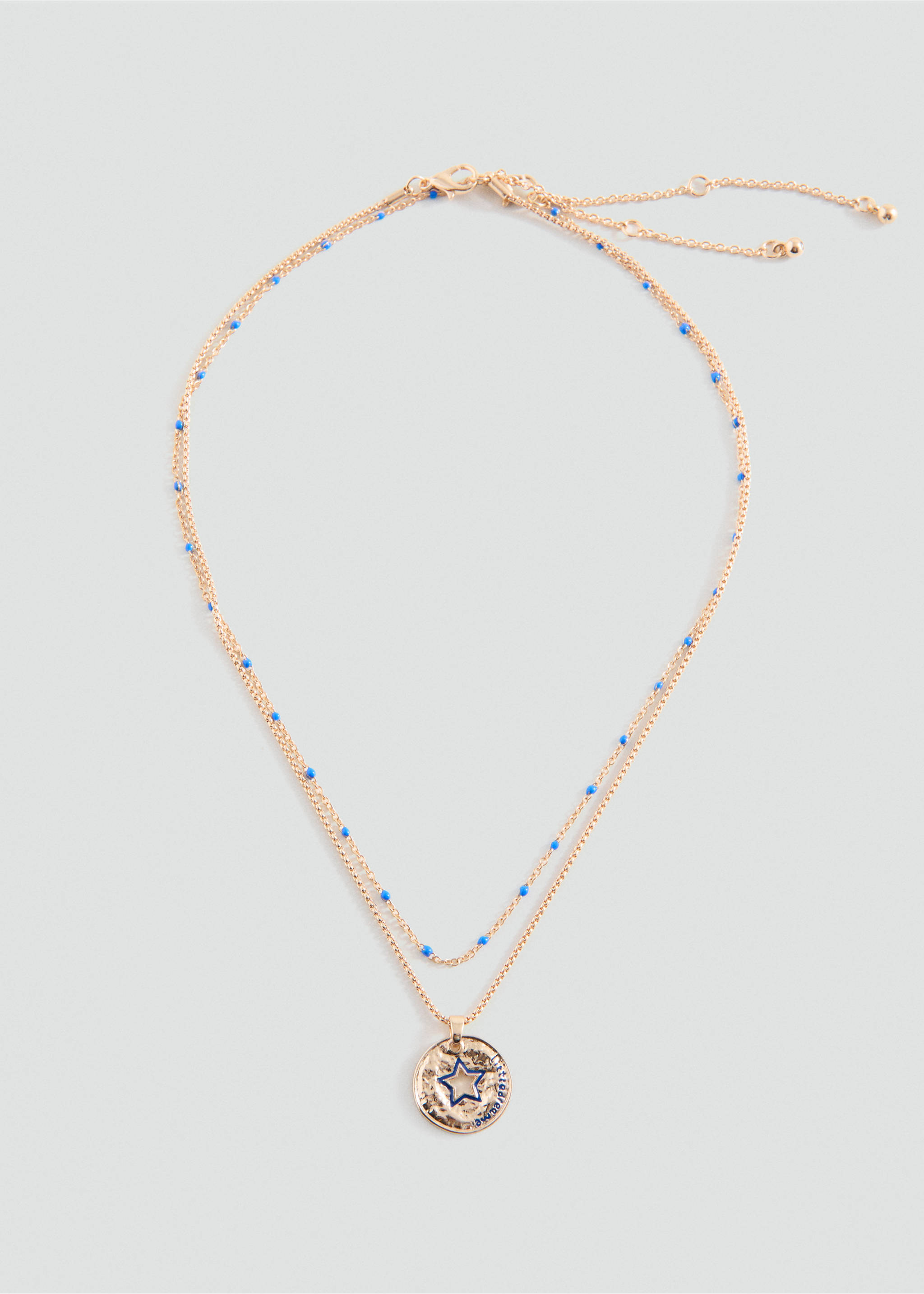 2 pack of necklaces - Article without model, Gold. Ref: 27061205-00.