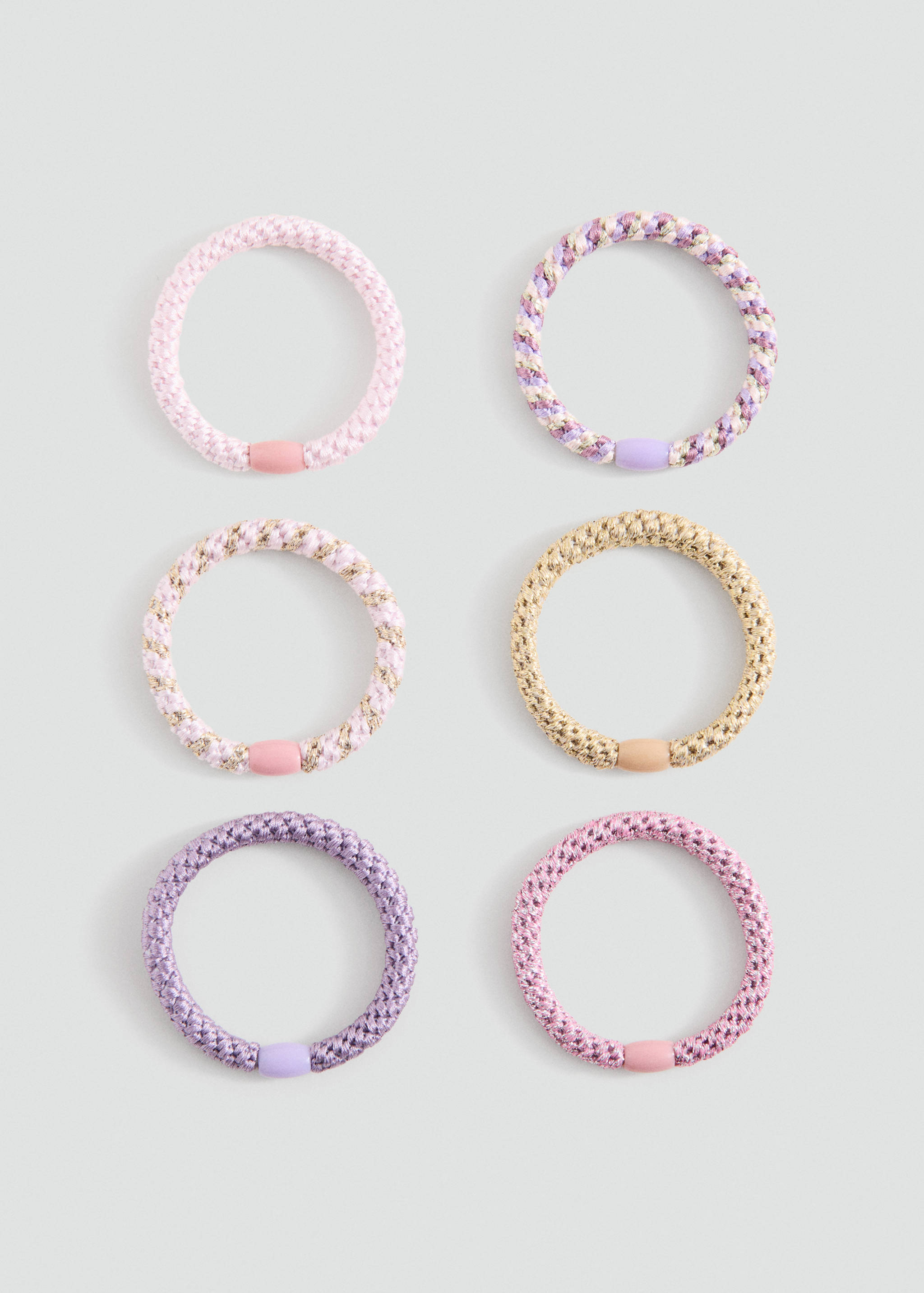 Pack 6 hair ties - Article without model