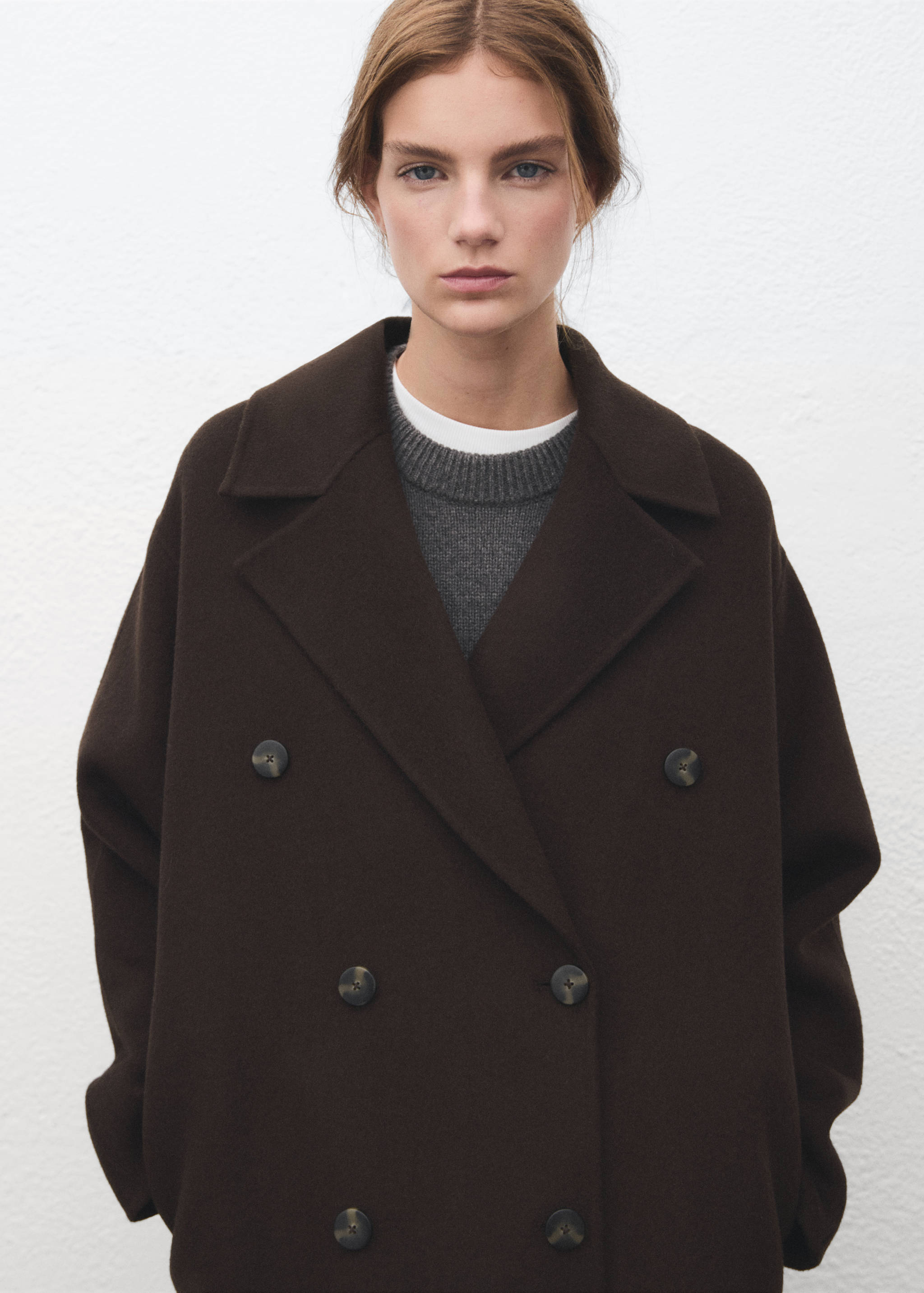 Manteau laine fait main oversize - Détail de l'article 2