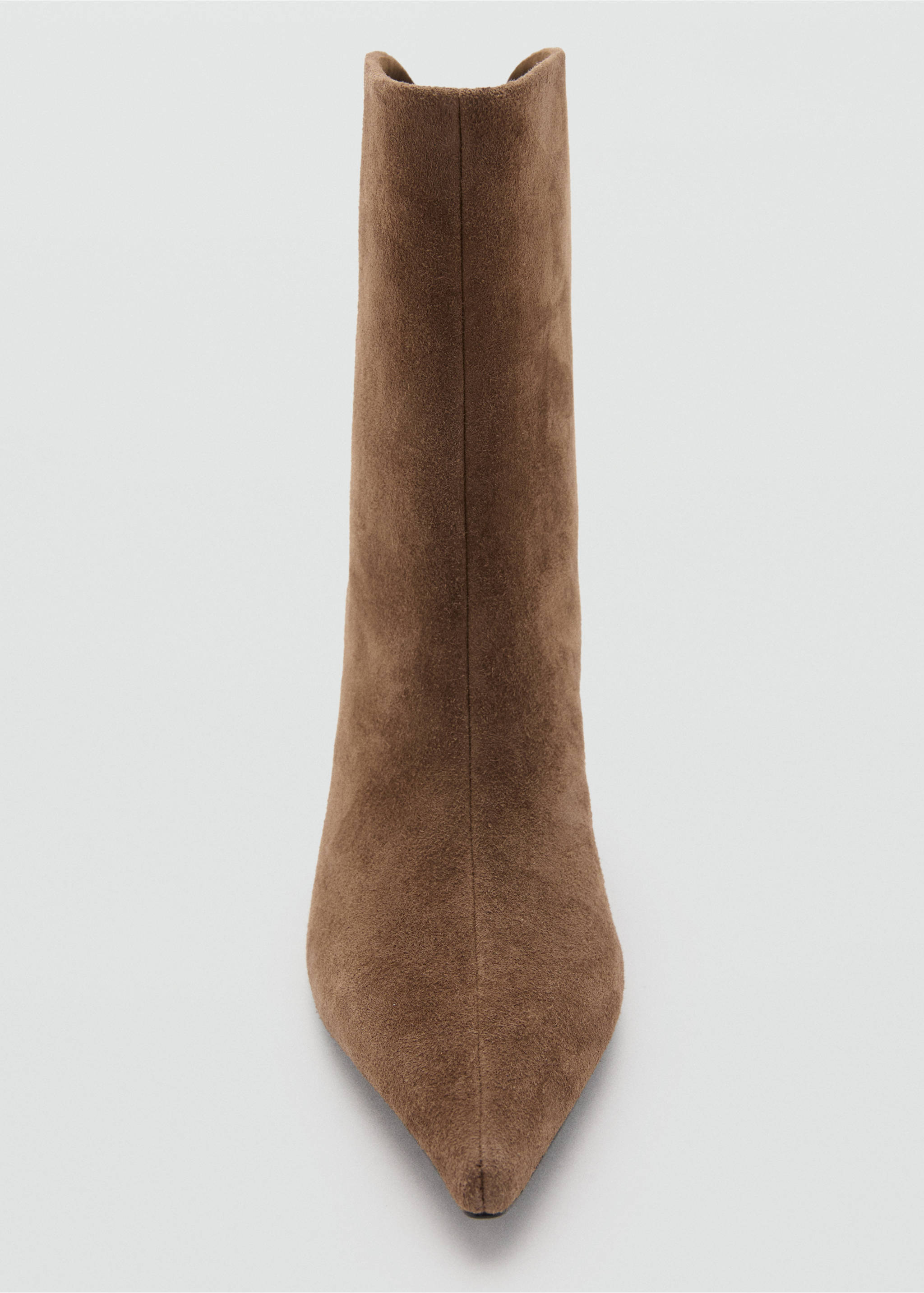 Pointed toe ankle boot - Details of the article 4, Medium Brown. Ref: 27061211-00.