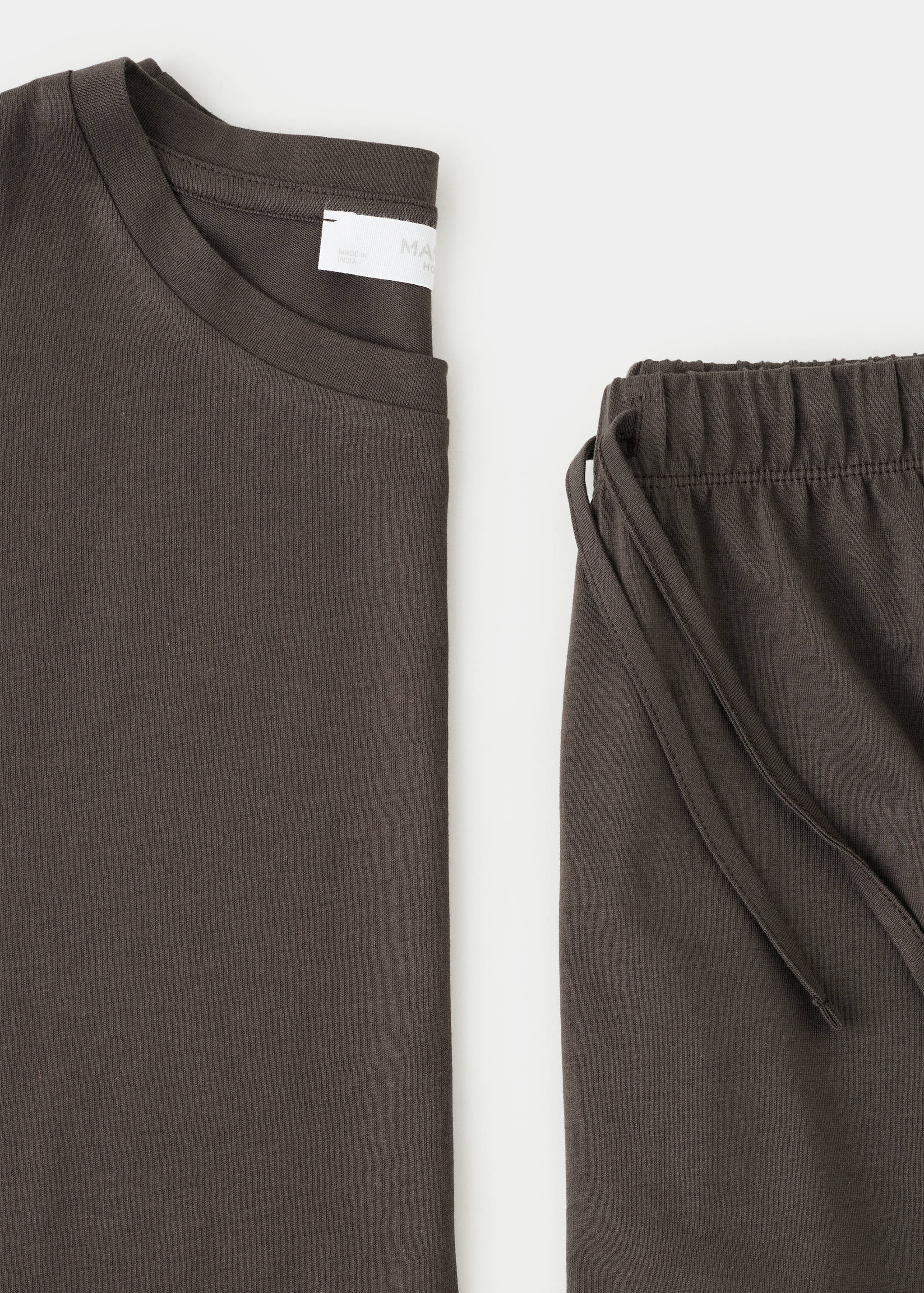 Pyjama deux pièces coton ,manches courtes - Détail de l'article 8