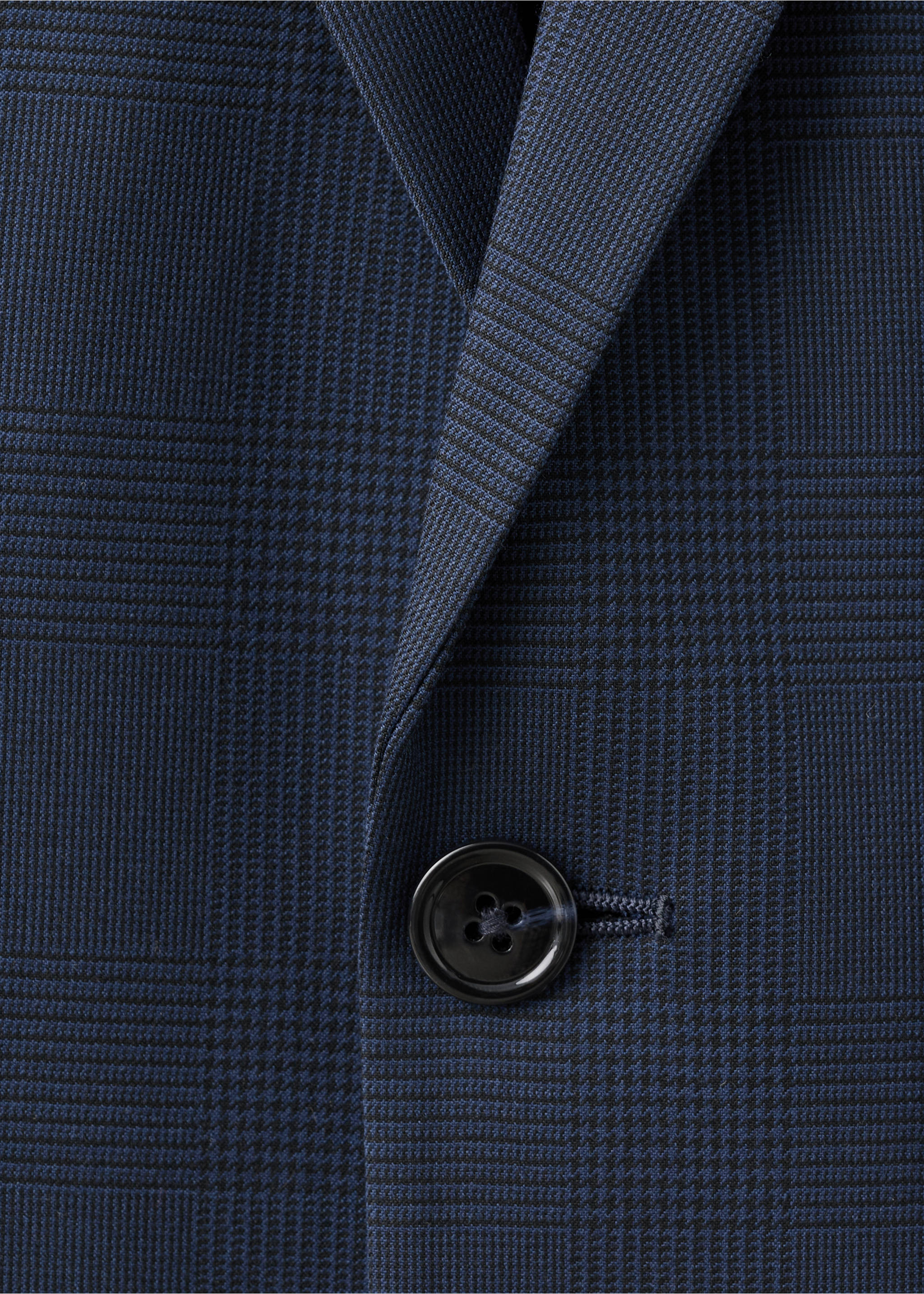 Americana traje Milán slim fit - Detalle del artículo 8, Azul marino oscuro. Ref: 27061222-00.