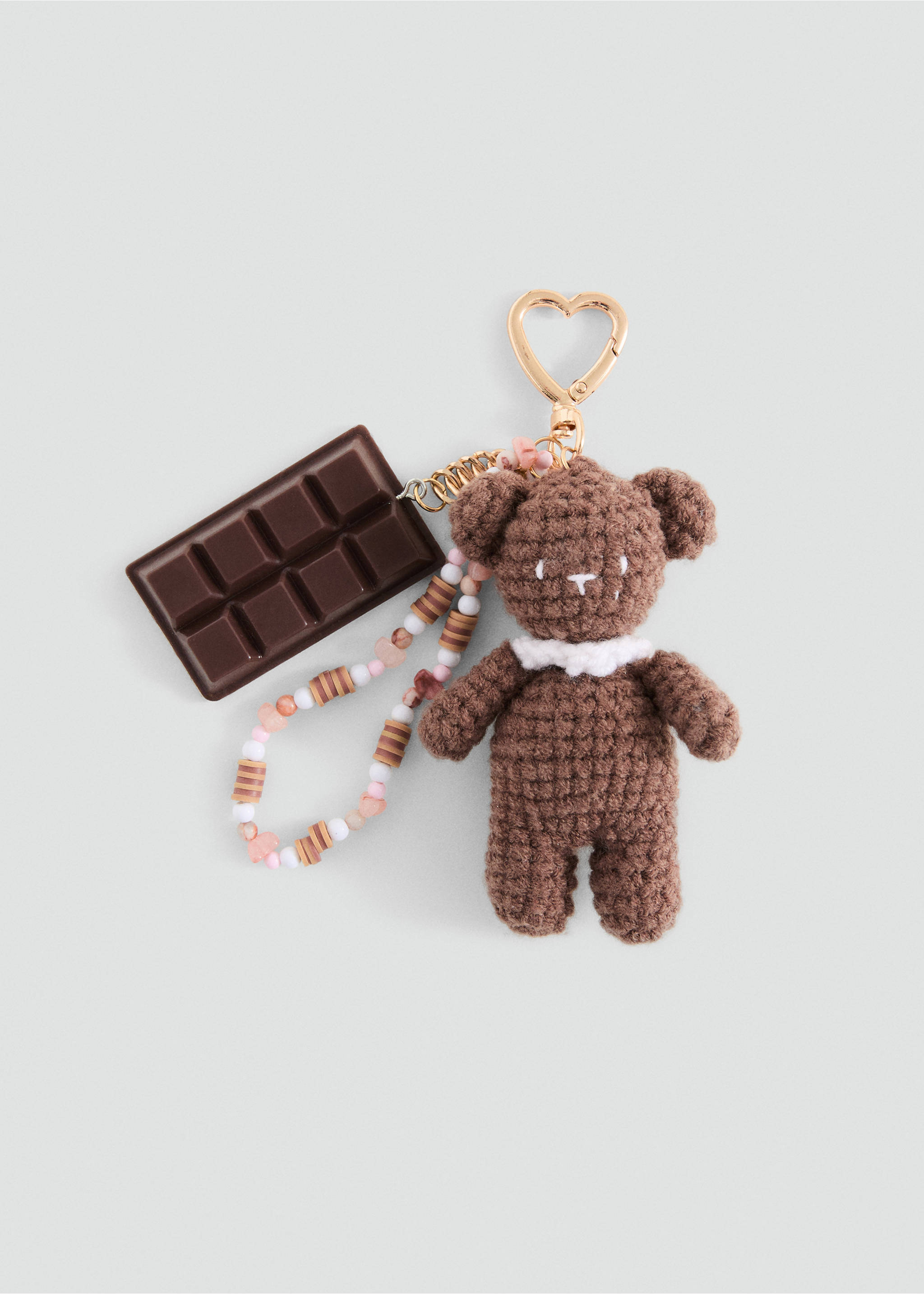 Charms key ring - Article without model, Brown. Ref: 27061226-00.