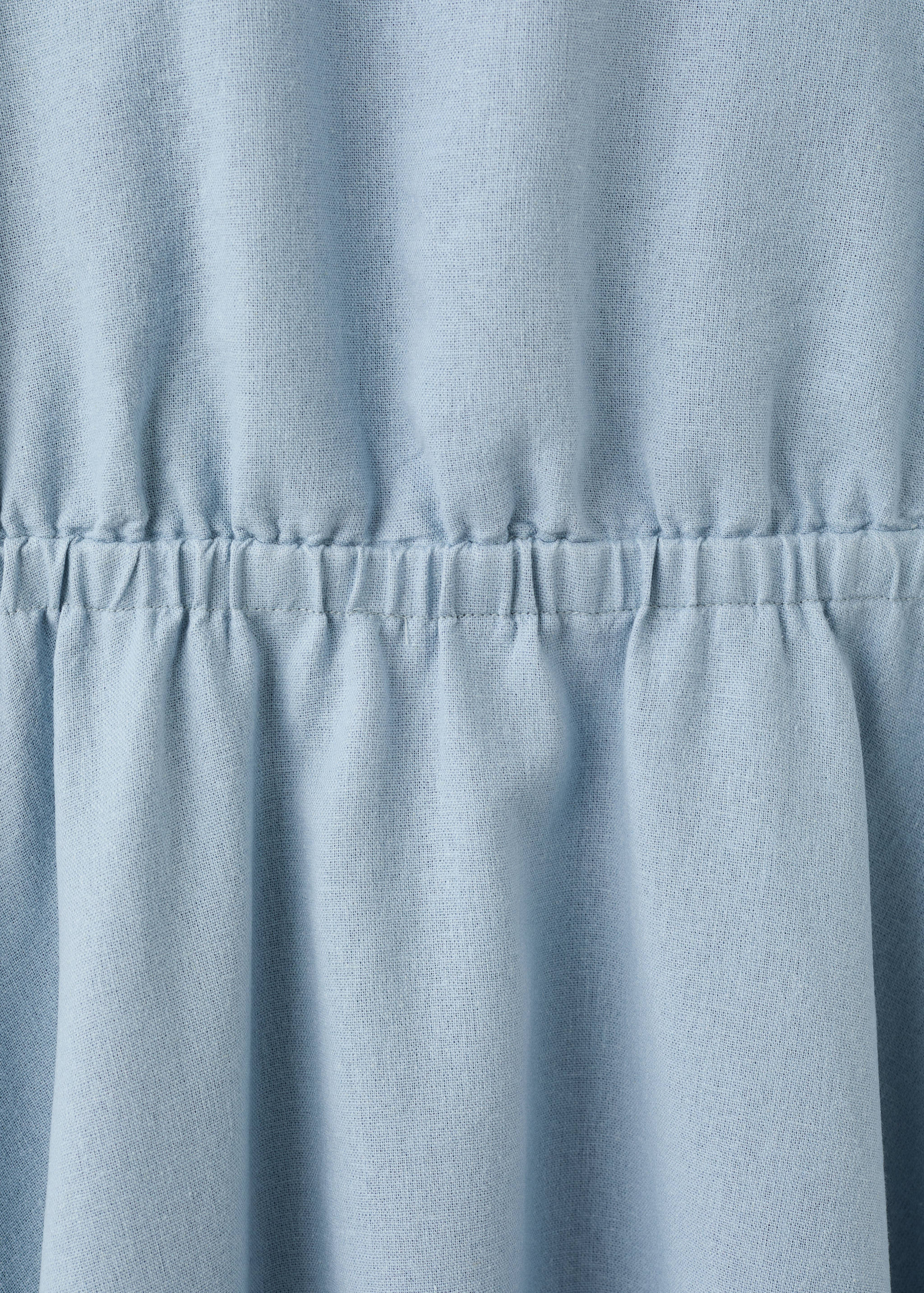 Asymmetrical linen dress - Details of the article 8